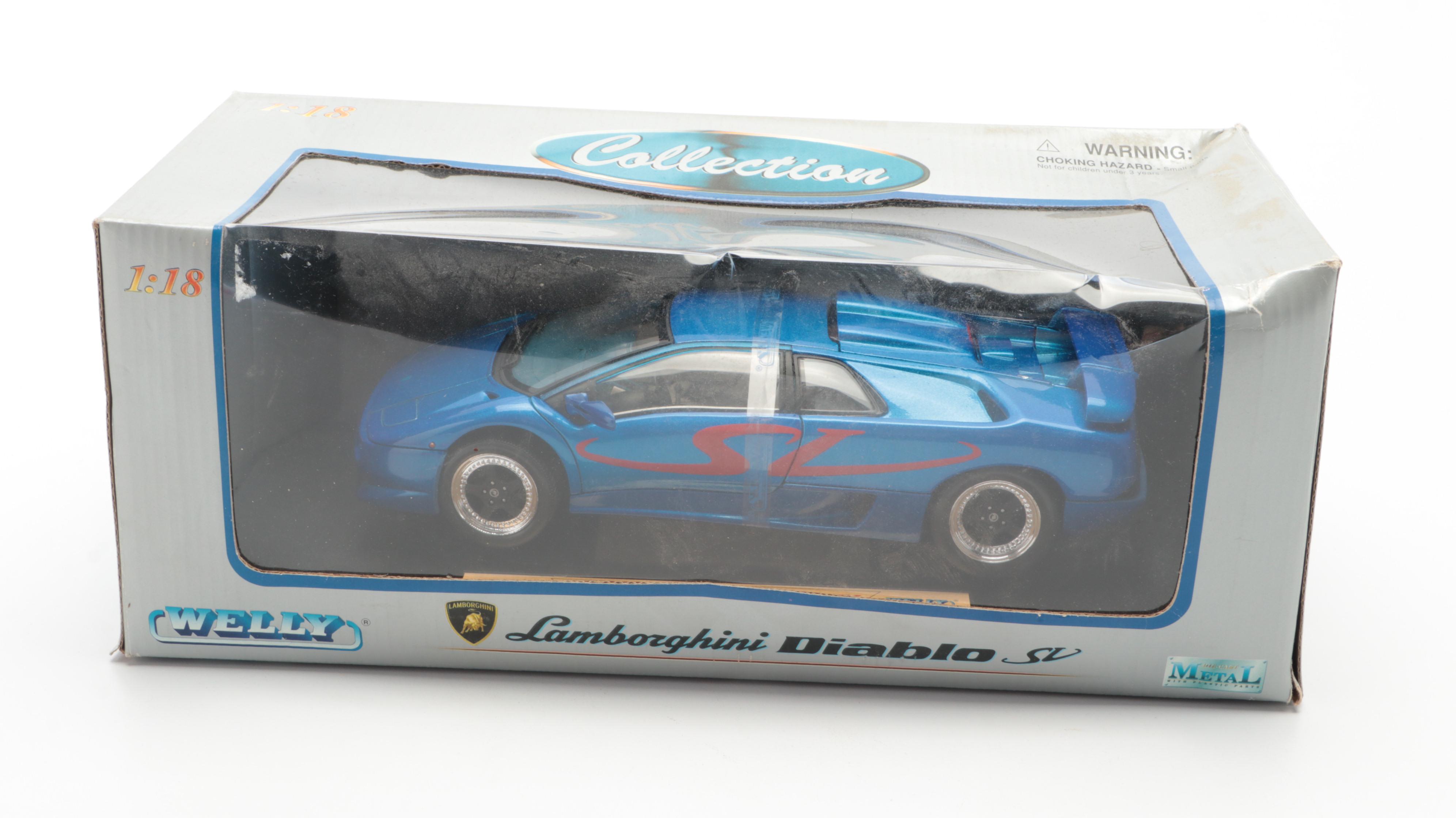 Maisto, Welly and Bburago Model Cars Including Hummer H2 SUT Concept