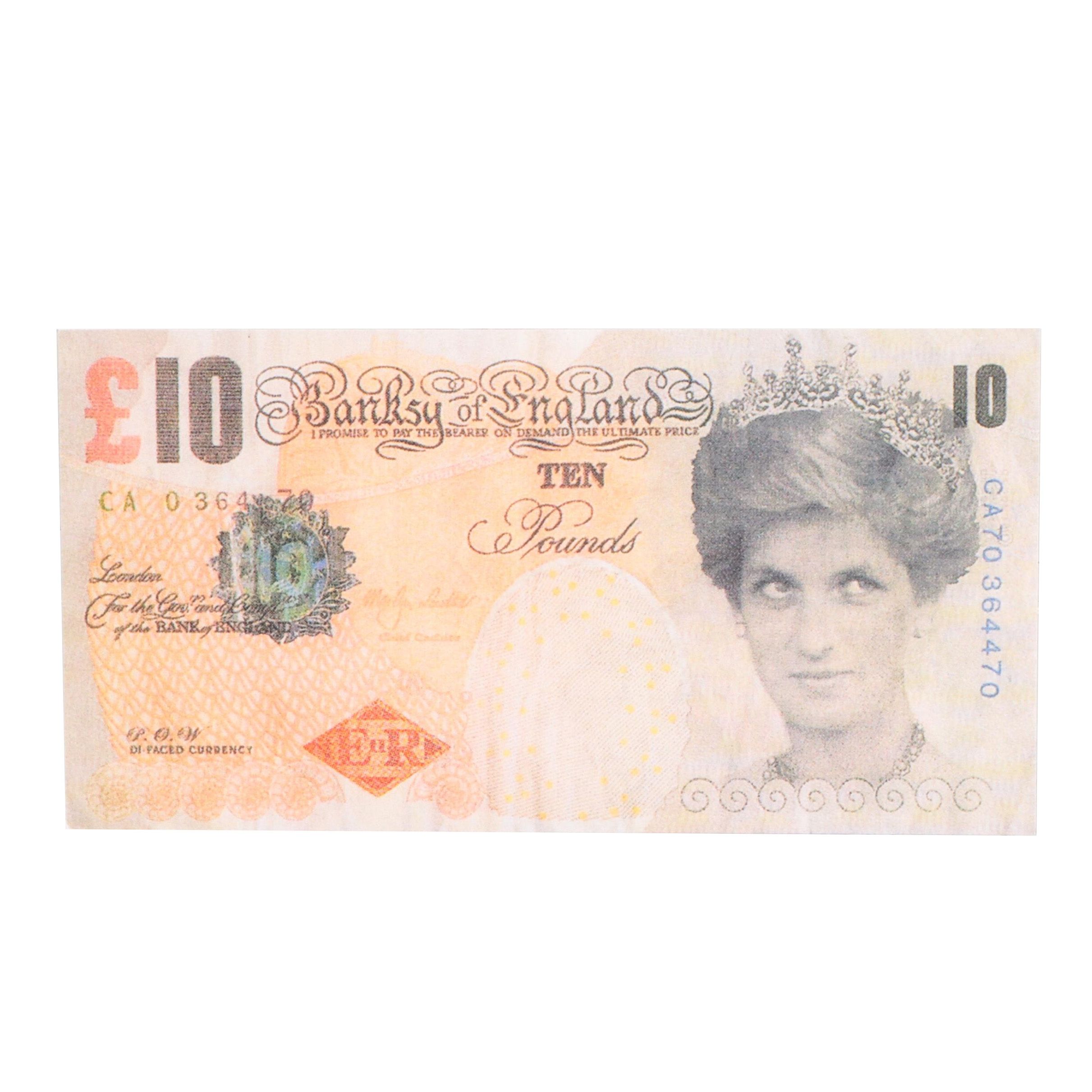 Giclée After Banksy "Di-Faced Tenner," 21st Century