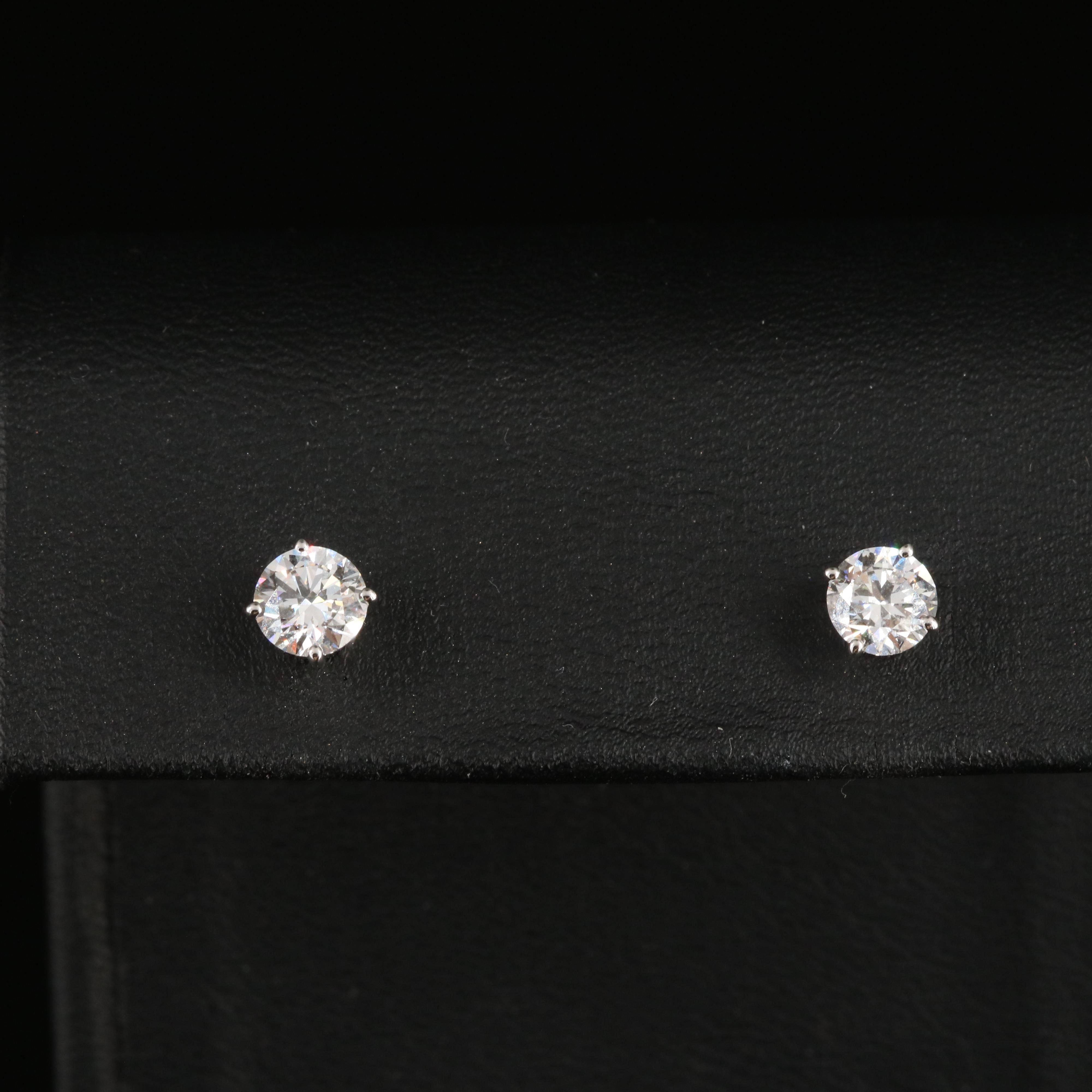 14K 1.20 CTW Lab Grown Diamond Stud Earrings