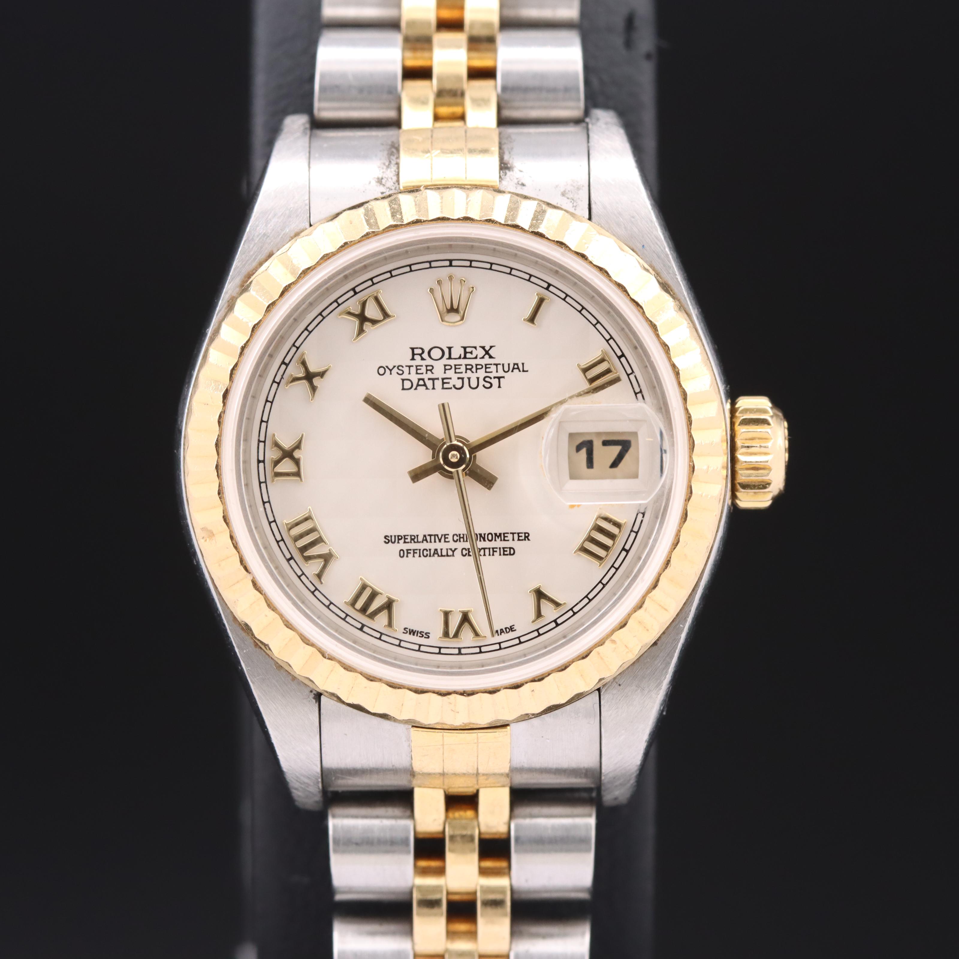2002 - 2004 Rolex Oyster Perpetual Datejust Watch