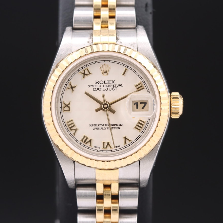 2002 - 2004 Rolex Oyster Perpetual Datejust Wristwatch