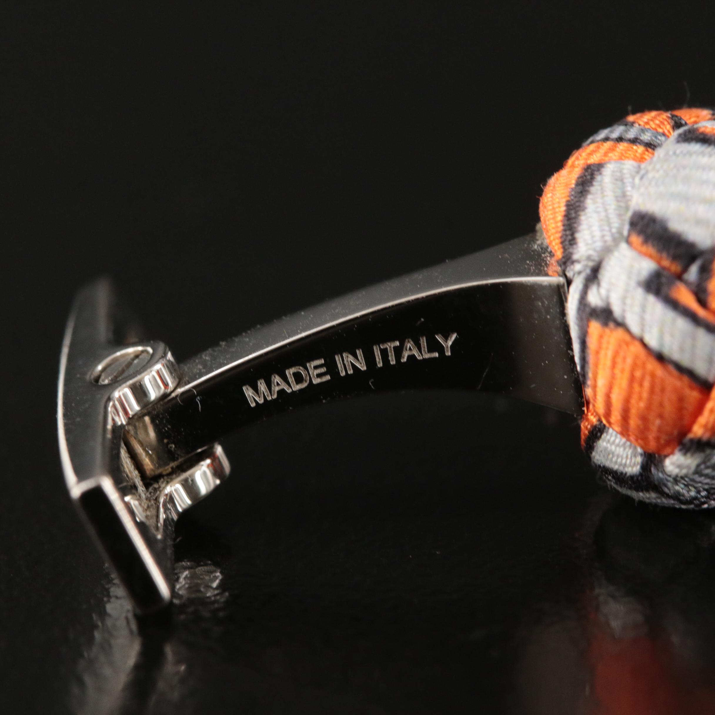 Hermès Silk Knot Cufflinks