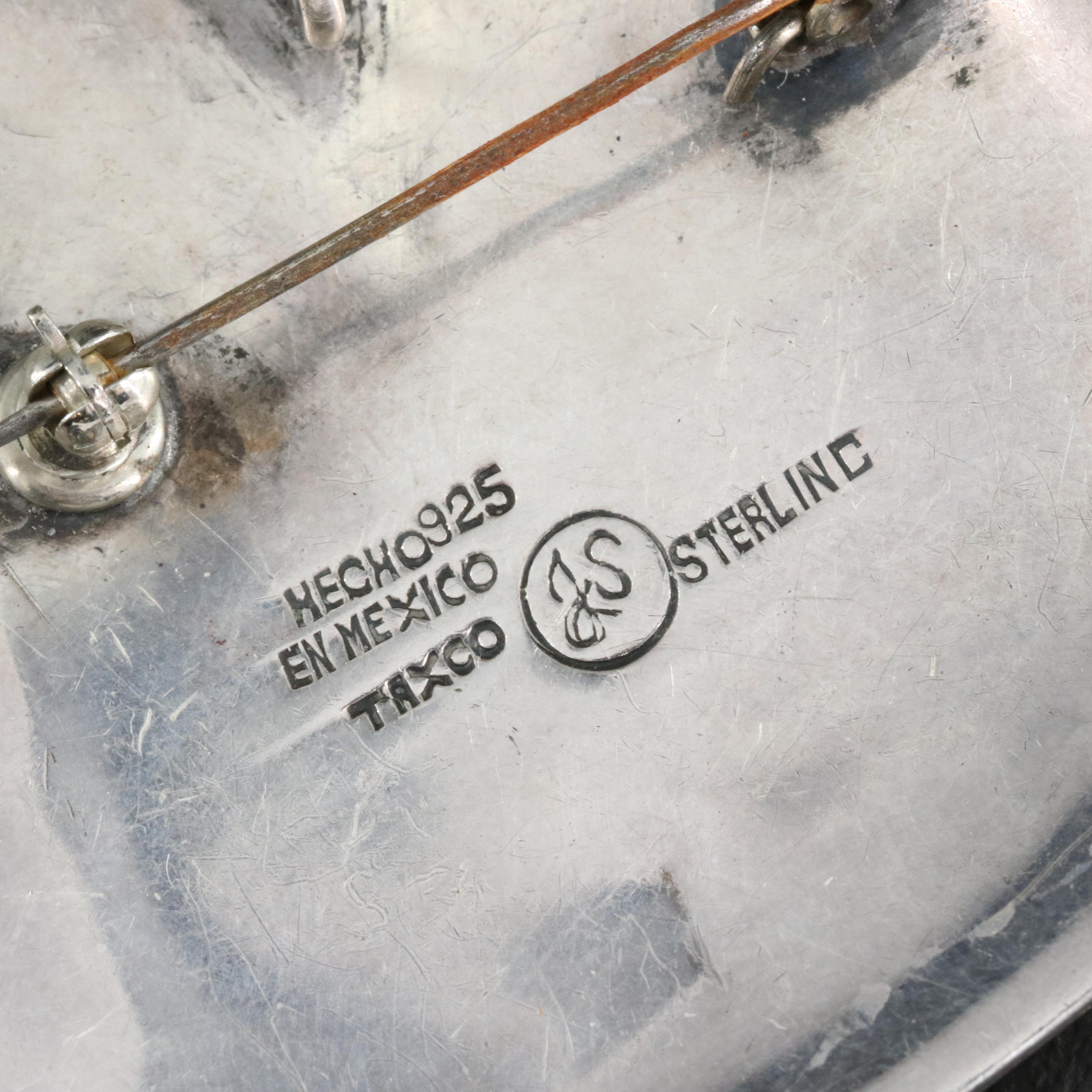 Mexican Sterling Brooches