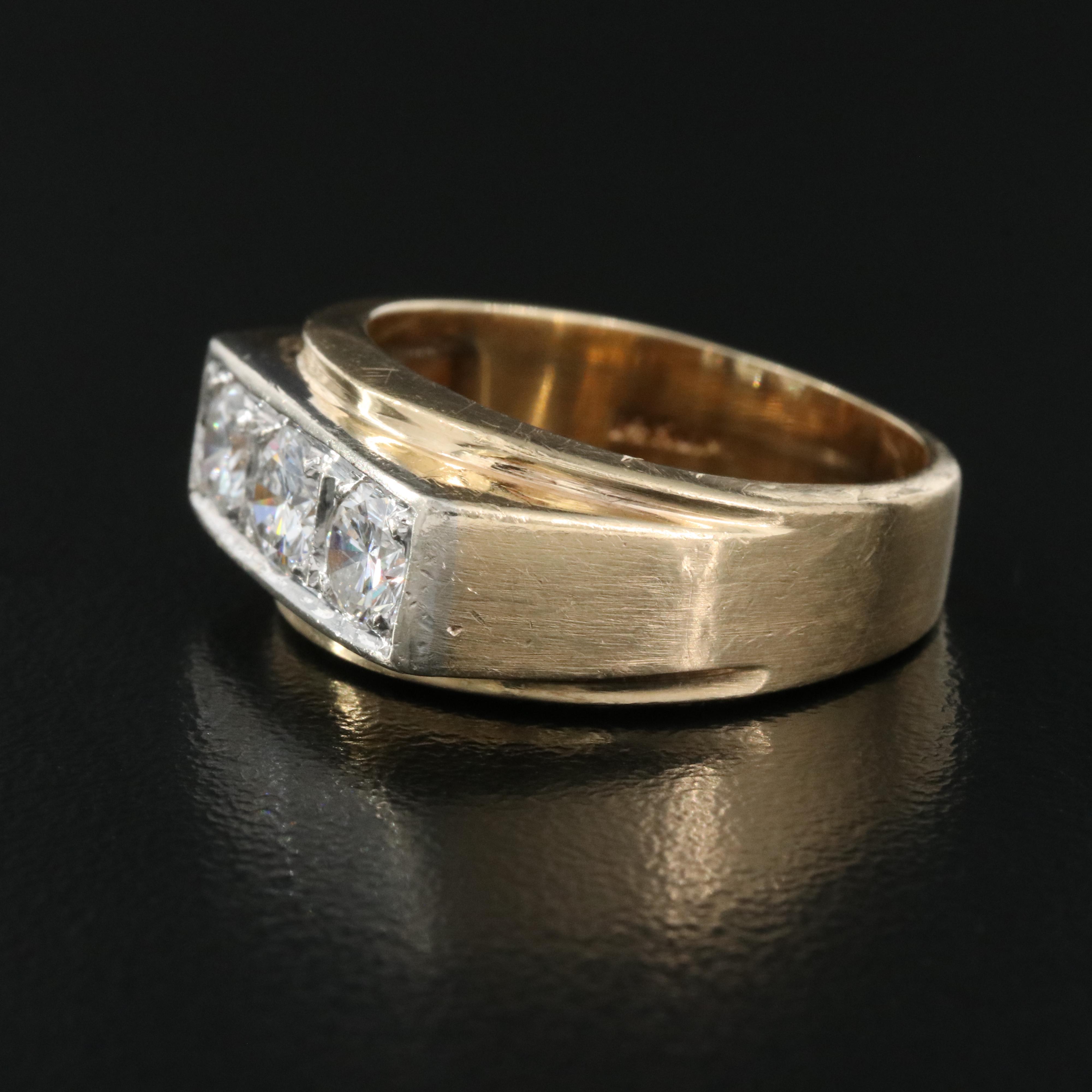14K 1.08 CTW Diamond Ring