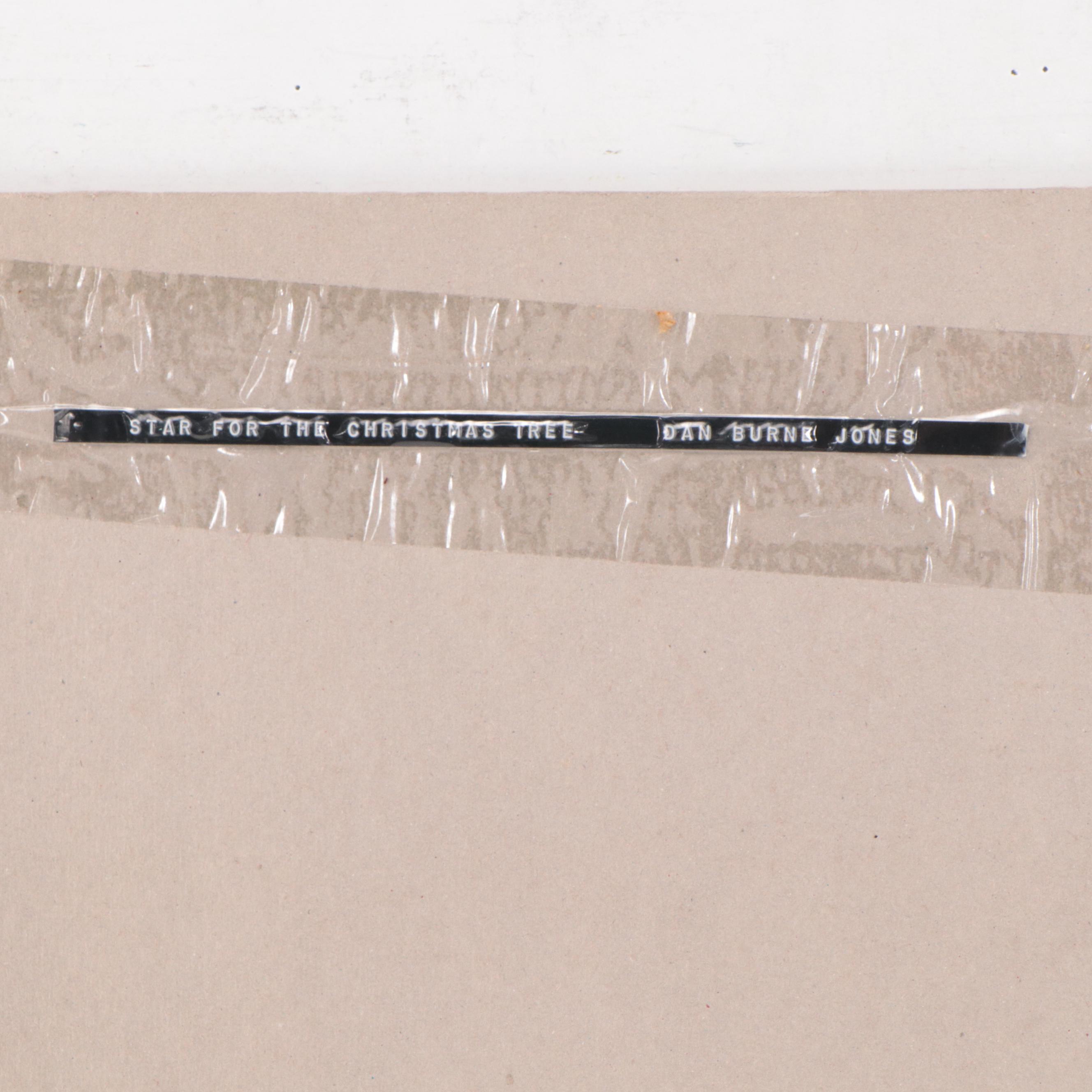 Dan Burne Jones Watercolor Paintings Including "Star of the Christmas Tree"