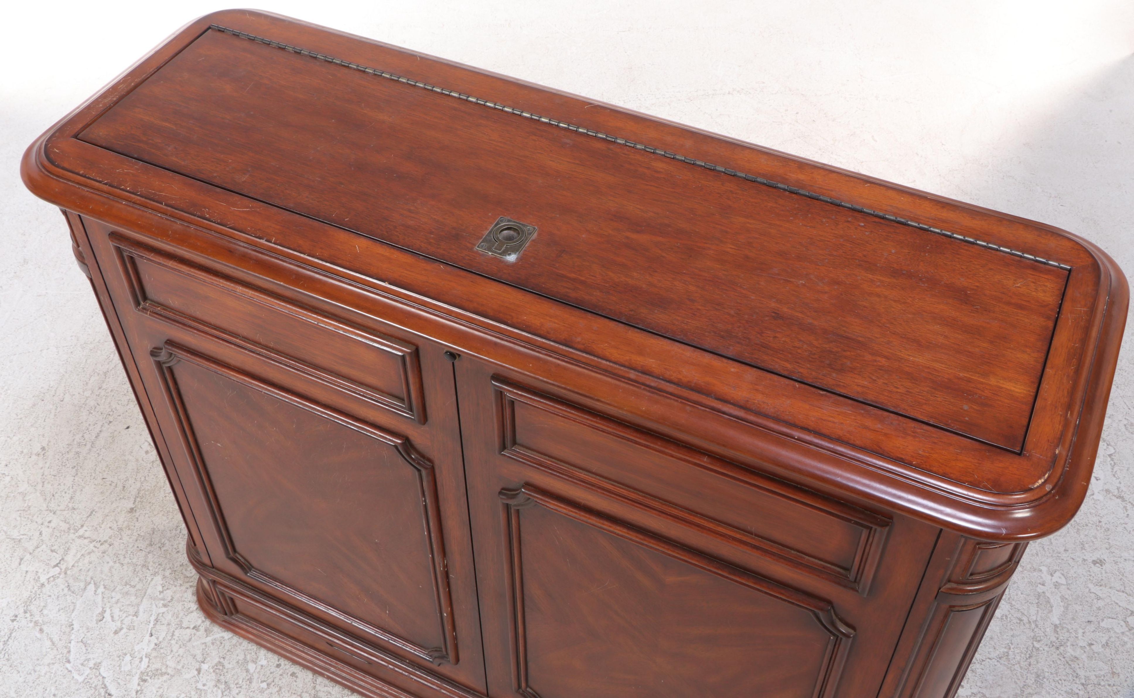 Uplift Wooden Recessed Television Cabinet