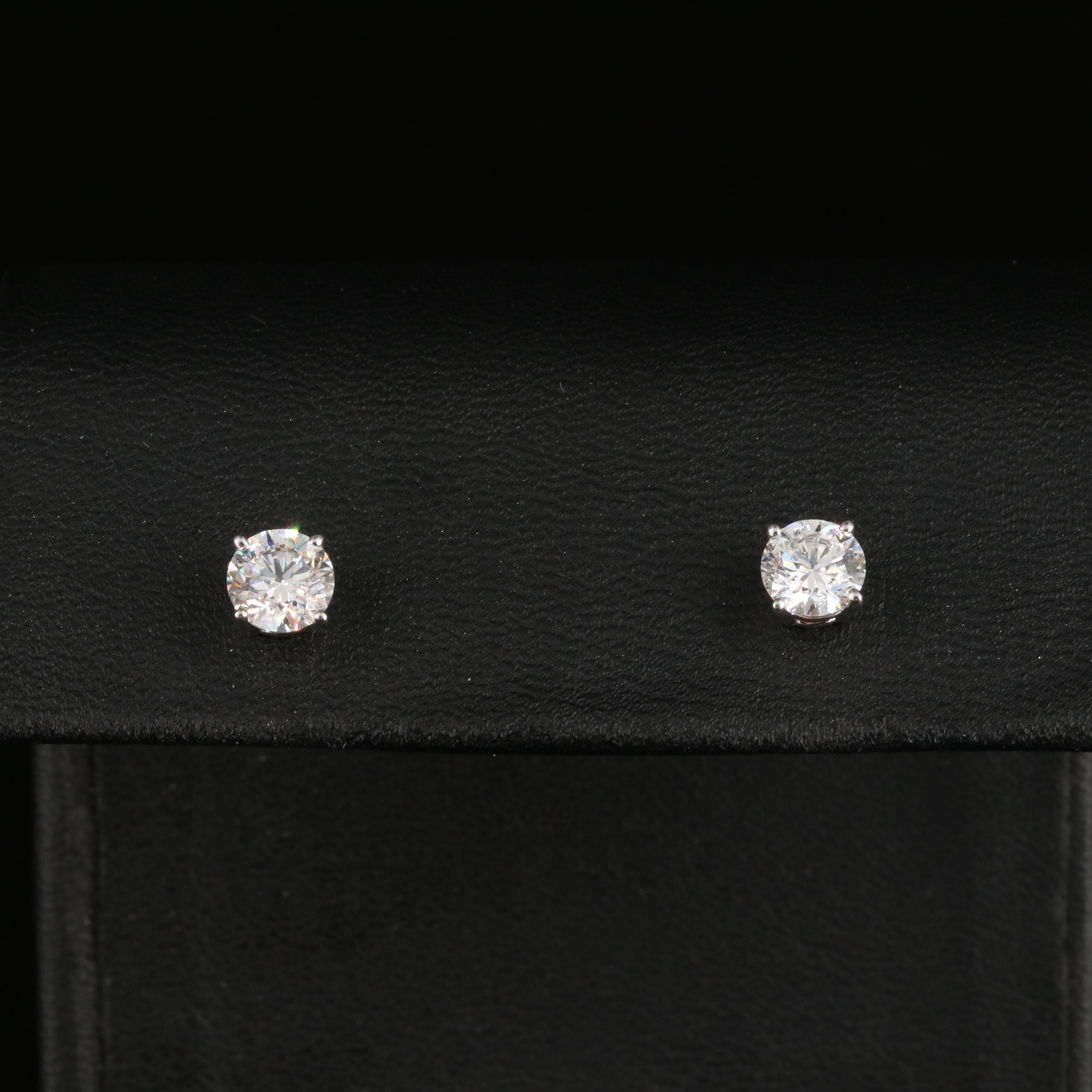 14K 1.20 CTW Lab Grown Diamond Stud Earrings