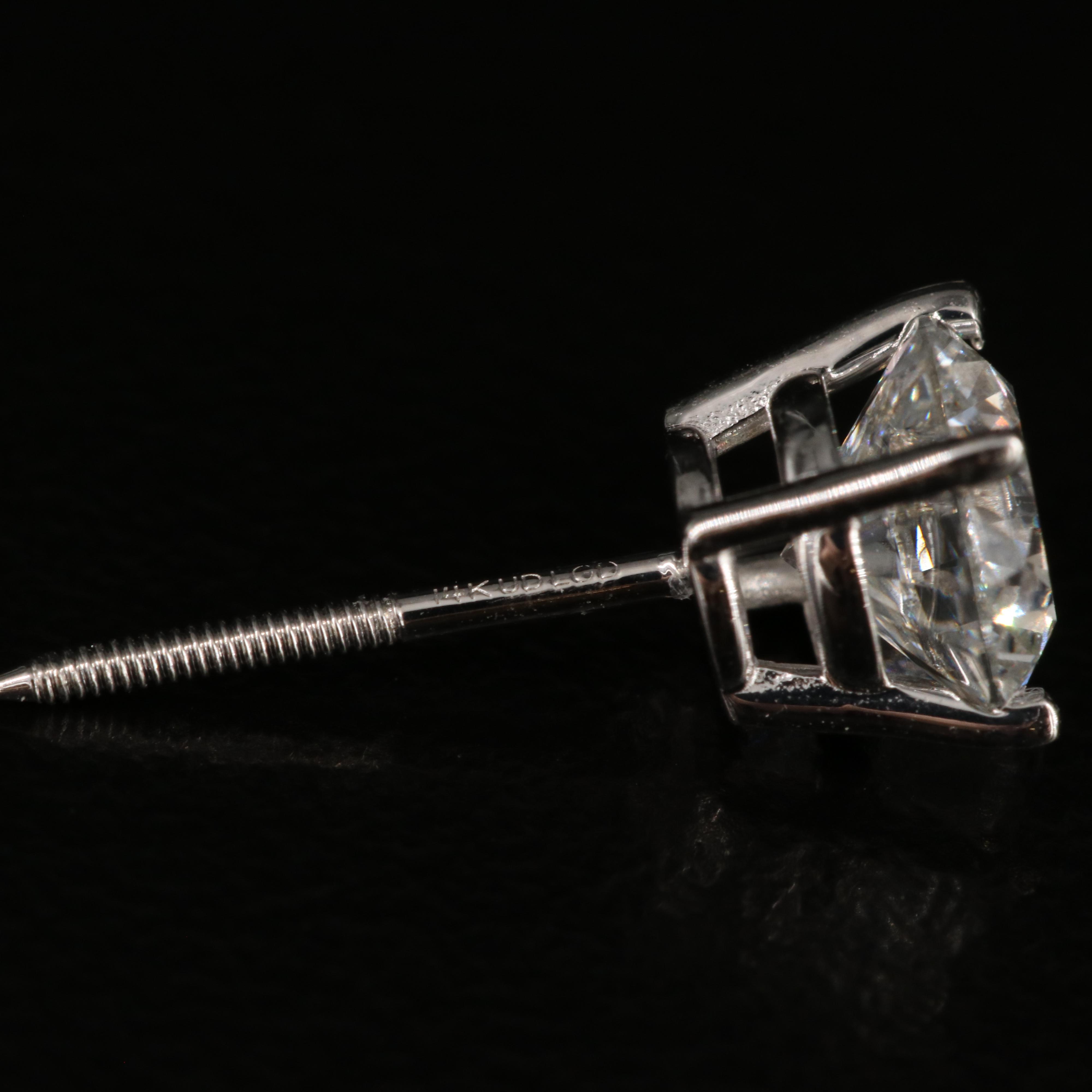 14K 1.20 CTW Lab Grown Diamond Stud Earrings