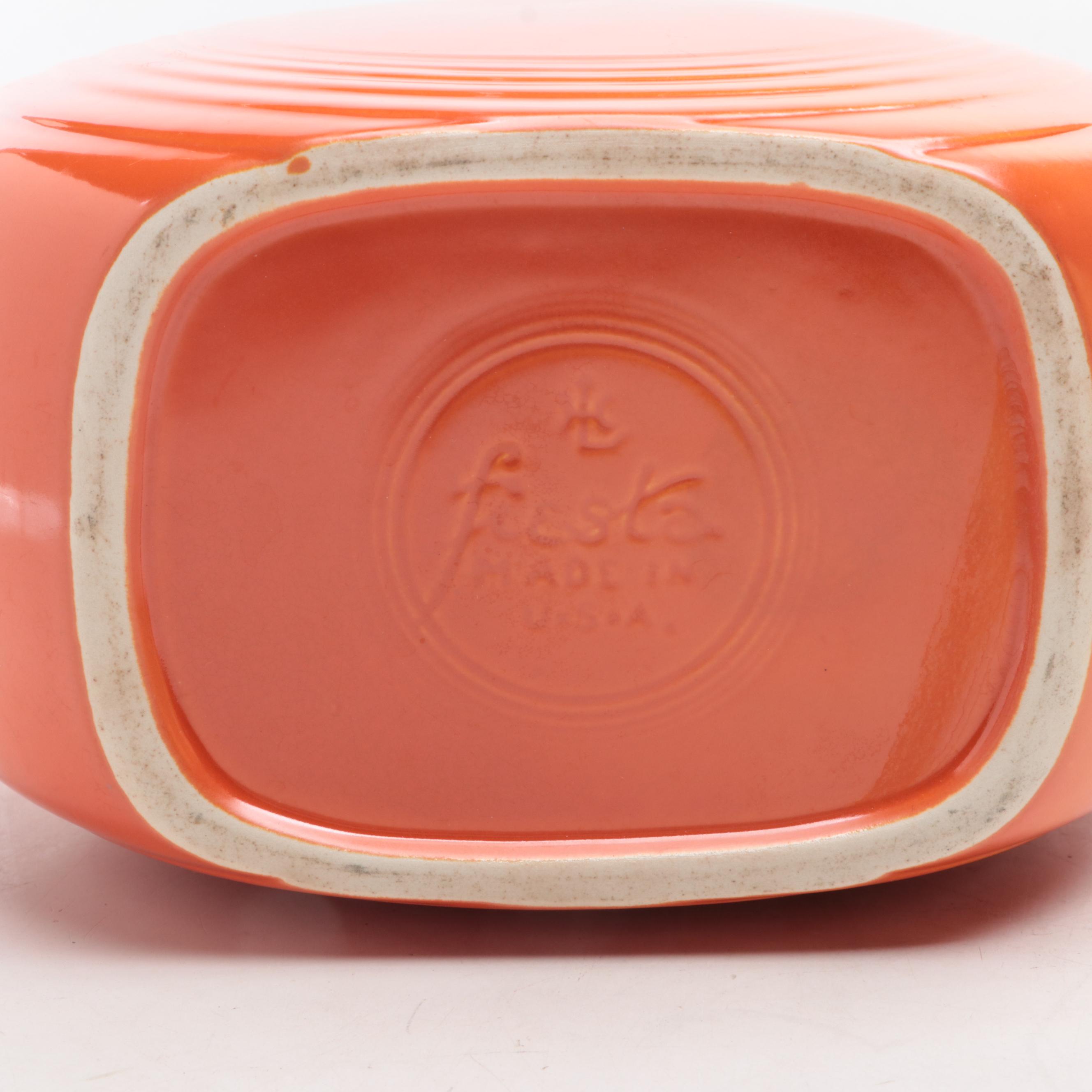 Homer Laughlin "Fiesta" Disk Pitchers