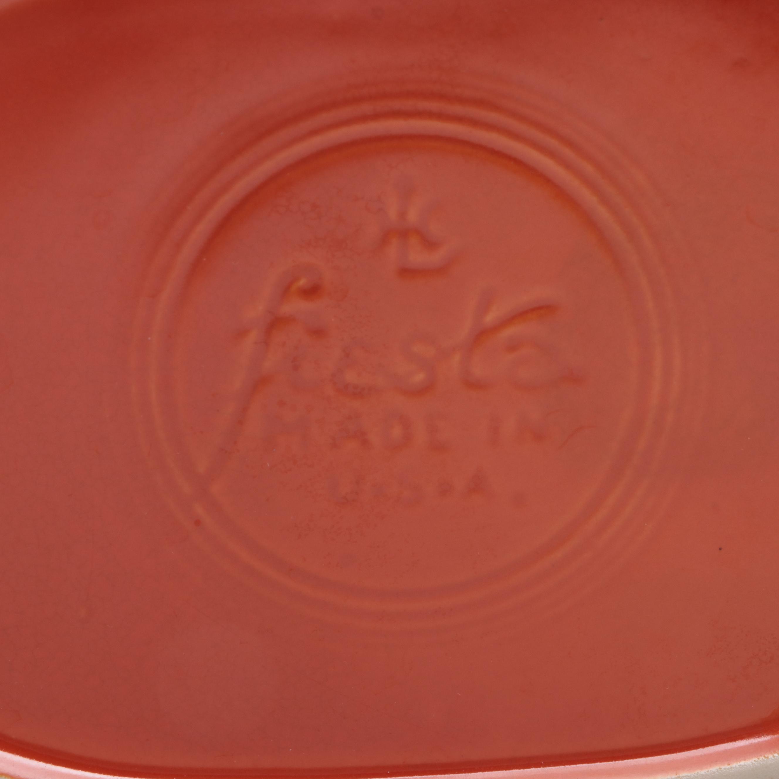 Homer Laughlin "Fiesta" Disk Pitchers