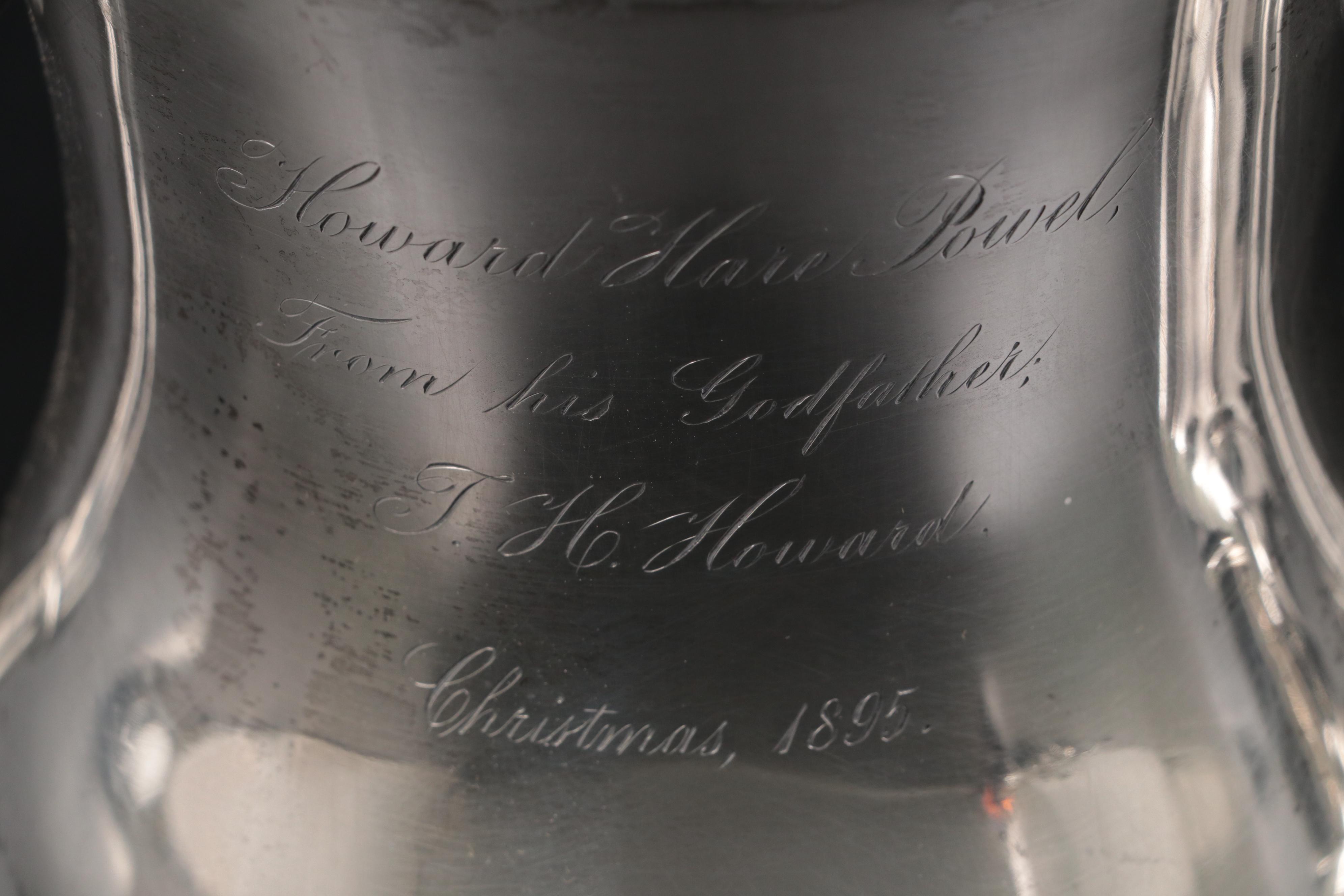 Black, Starr & Frost Sterling Silver Loving Cup with Other Silver Tableware