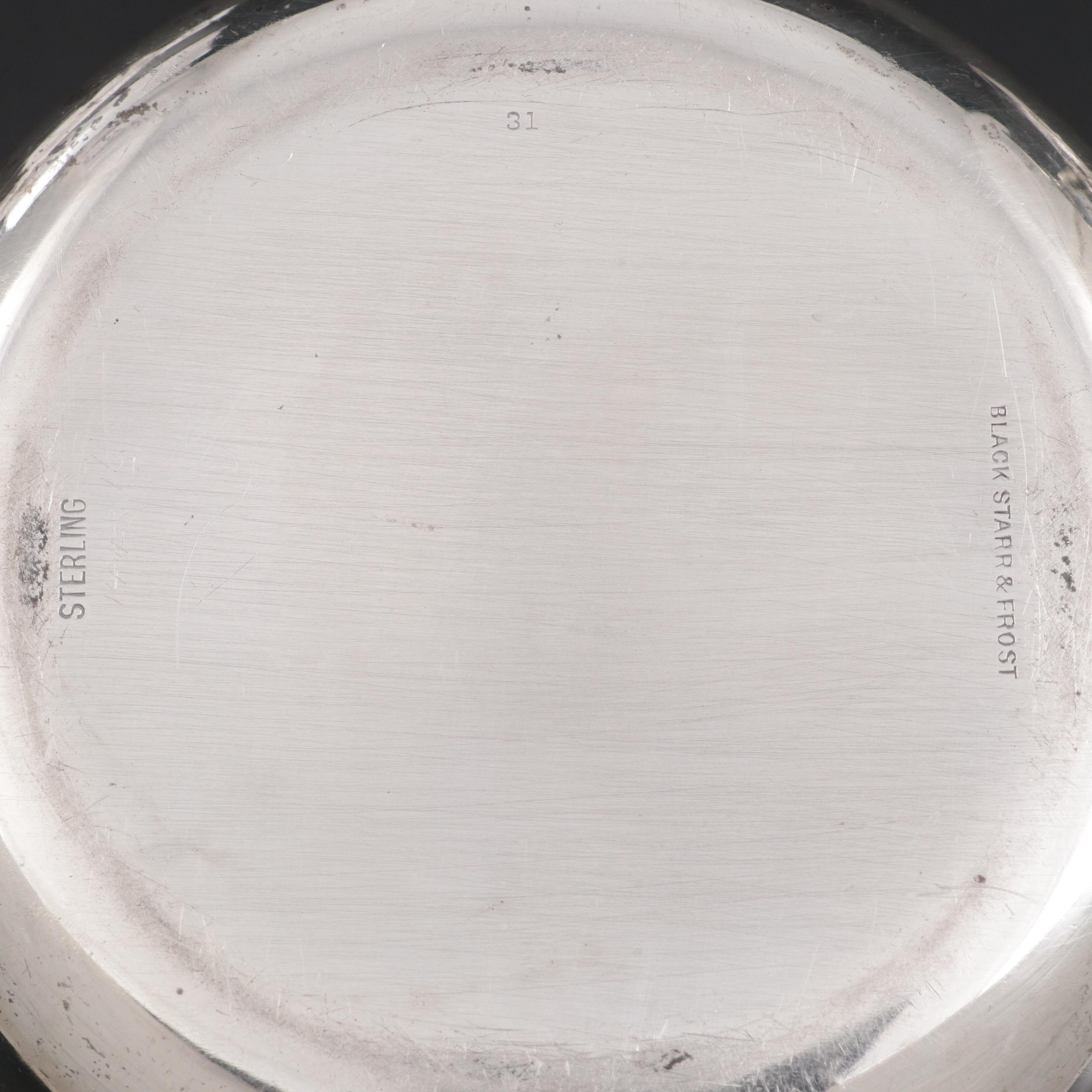 Black, Starr & Frost Sterling Silver Loving Cup with Other Silver Tableware