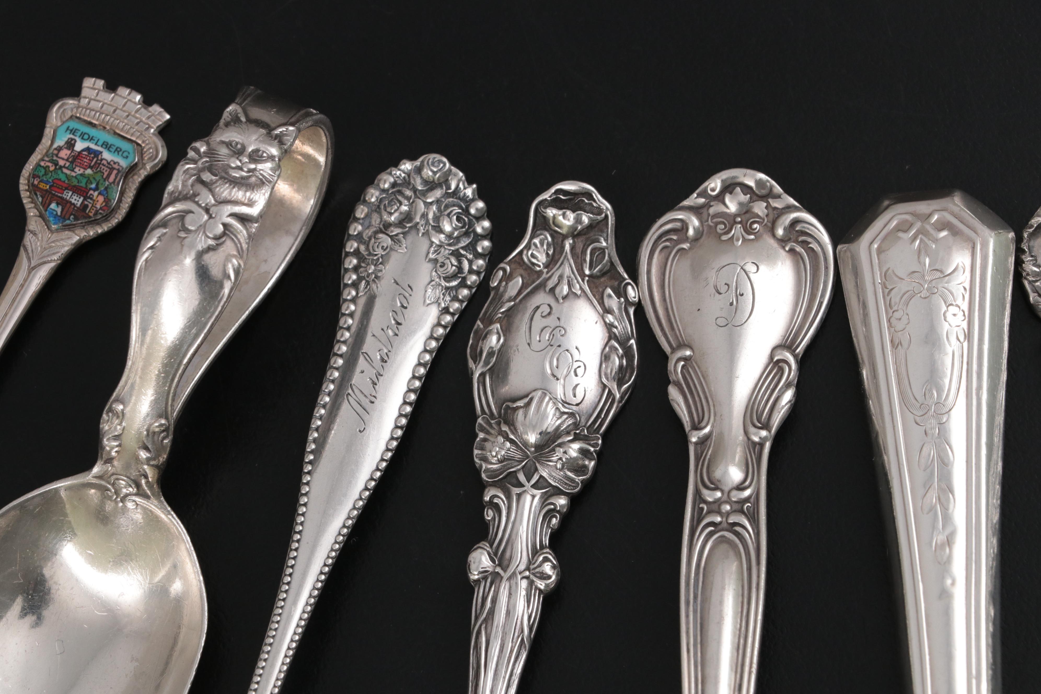 Black, Starr & Frost Sterling Silver Loving Cup with Other Silver Tableware