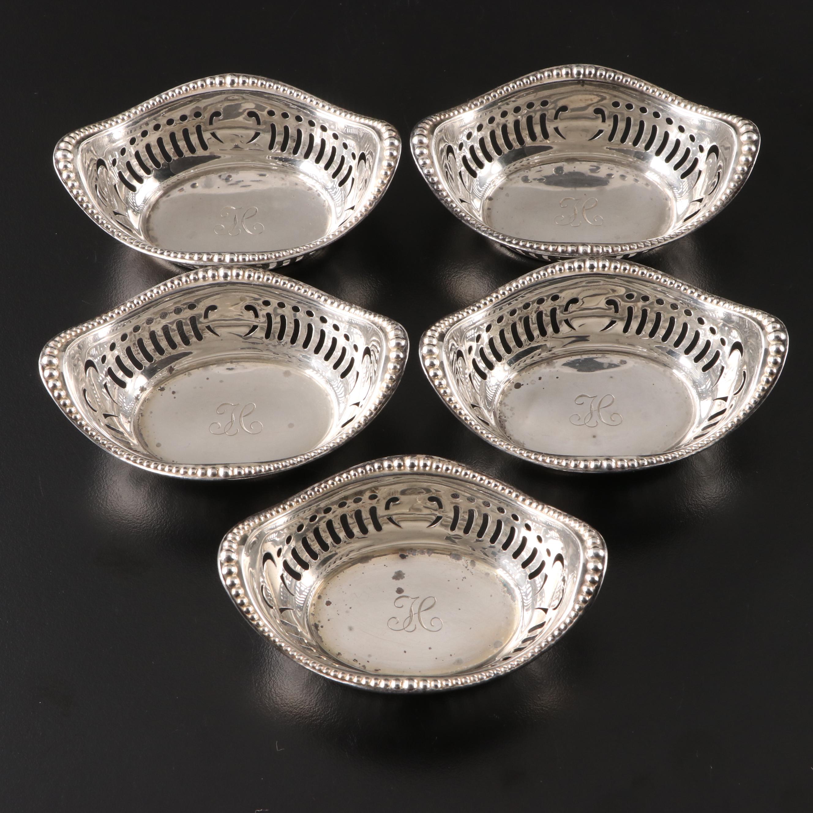 Gorham Sterling Silver Individual Nut Dishes
