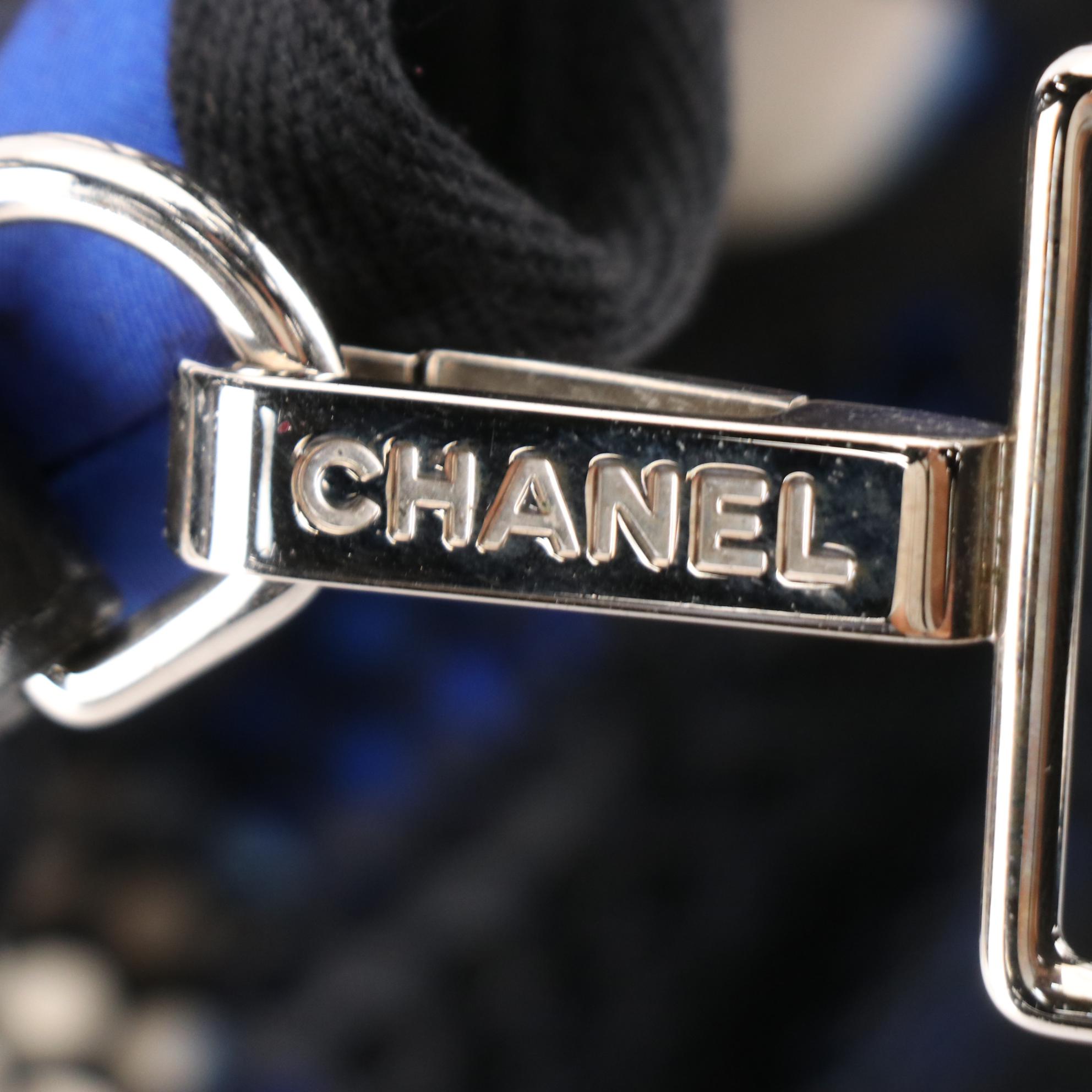 Chanel Airline Two-Way Messenger Bag in Printed Nylon and Mesh