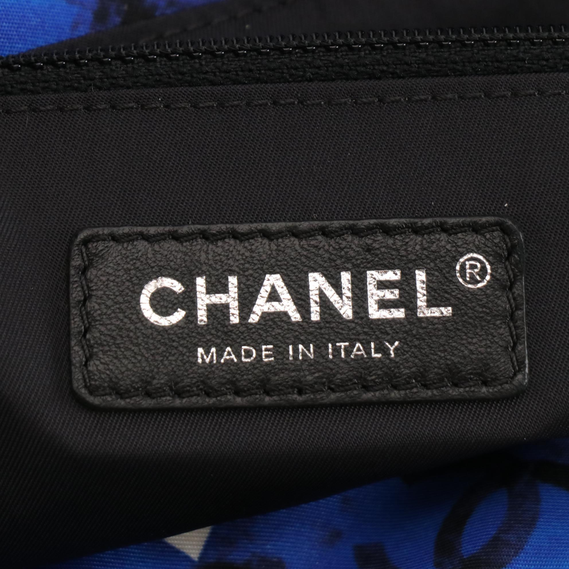 Chanel Airline Two-Way Messenger Bag in Printed Nylon and Mesh