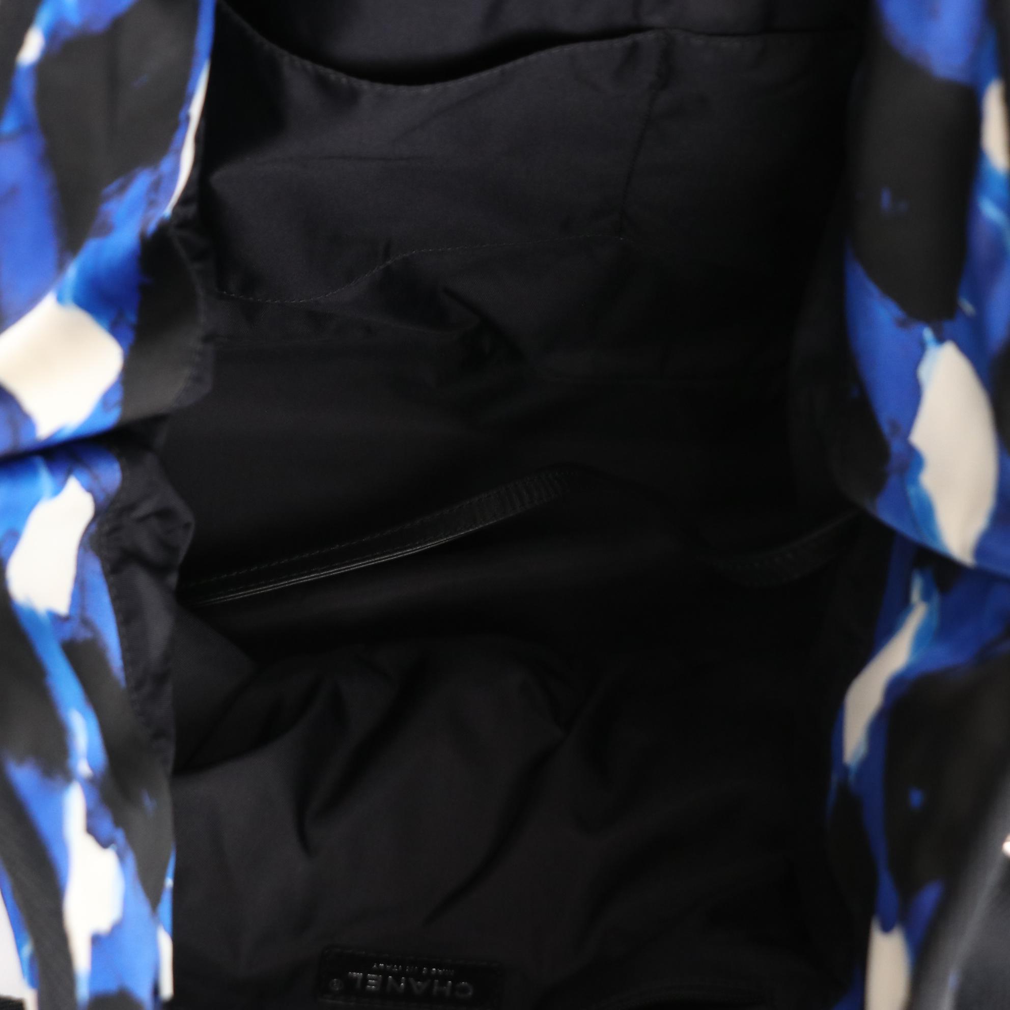 Chanel Airline Two-Way Messenger Bag in Printed Nylon and Mesh