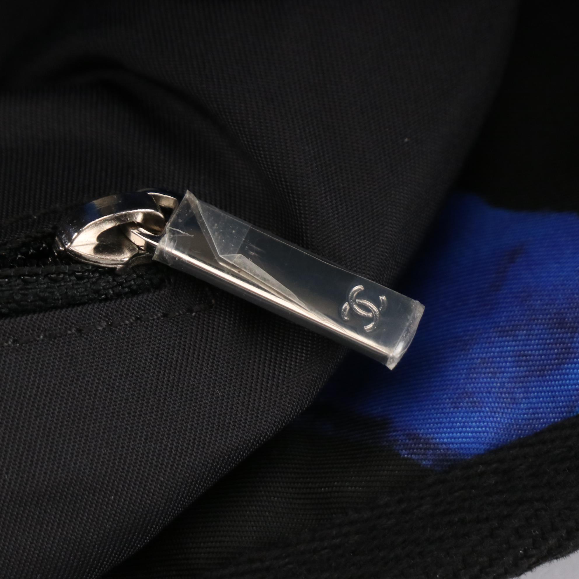 Chanel Airline Two-Way Messenger Bag in Printed Nylon and Mesh