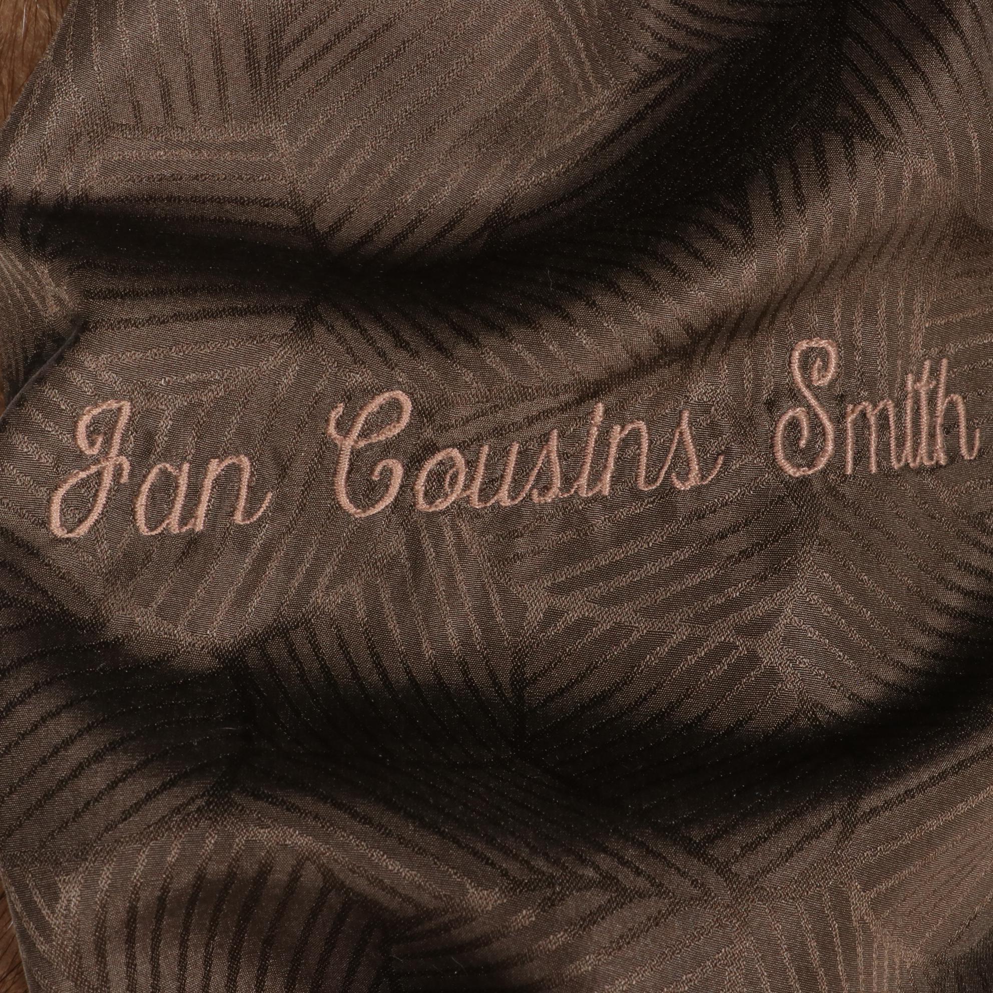 Mink Fur Full-Length Coat with Sable Fur Collar from John Ross Originals