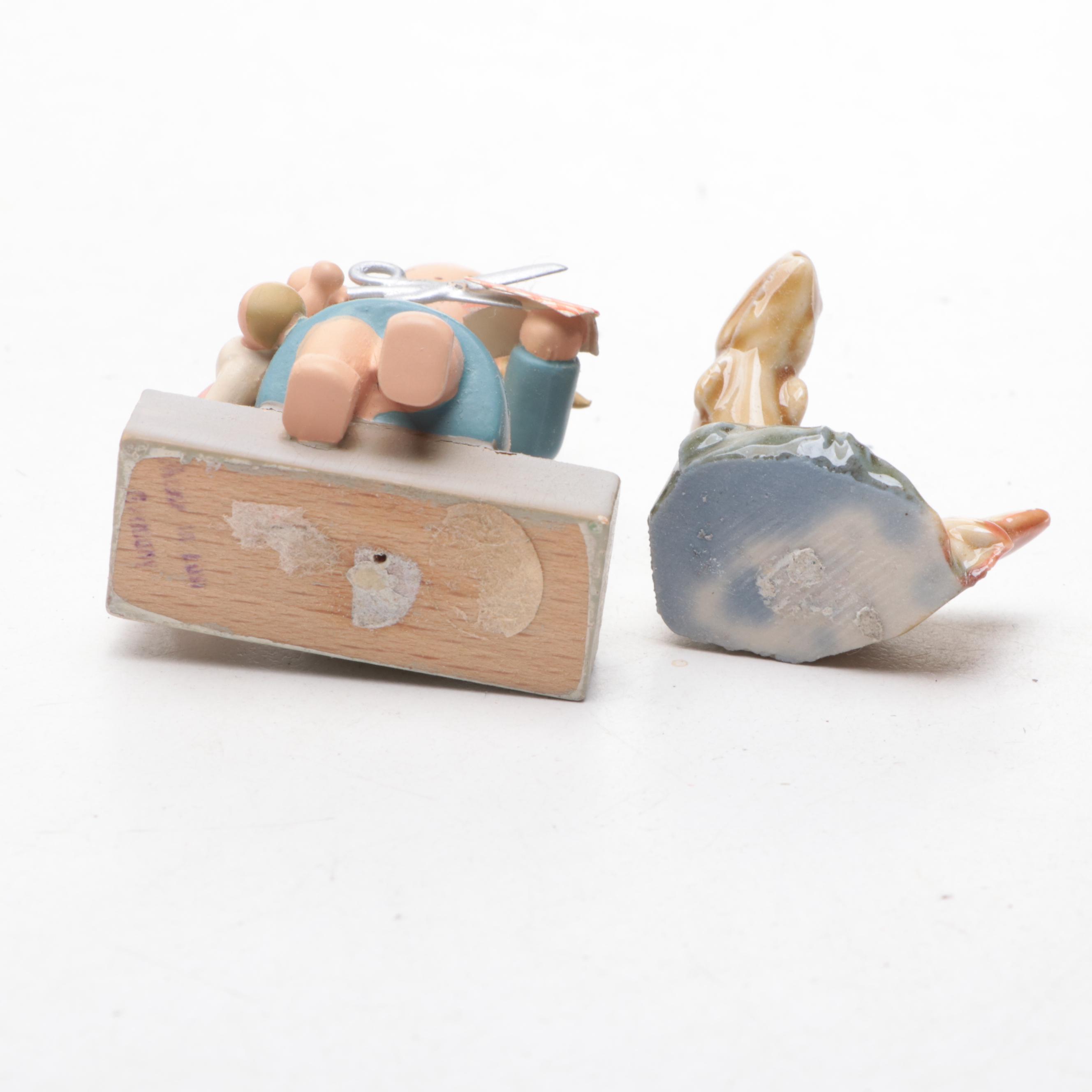 Miniature Figurine Collection with Letterpress Drawer Displays