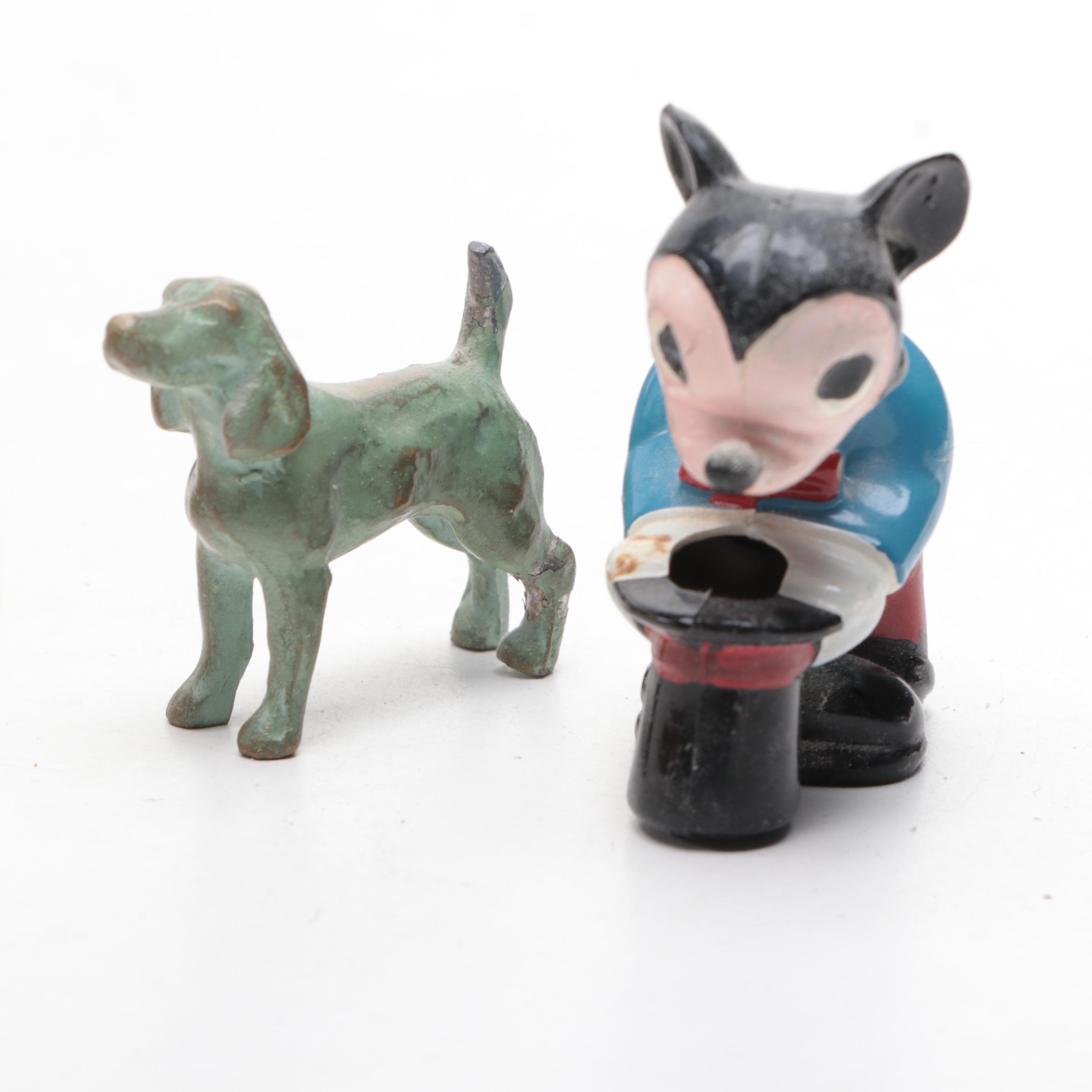 Miniature Figurine Collection with Letterpress Drawer Displays