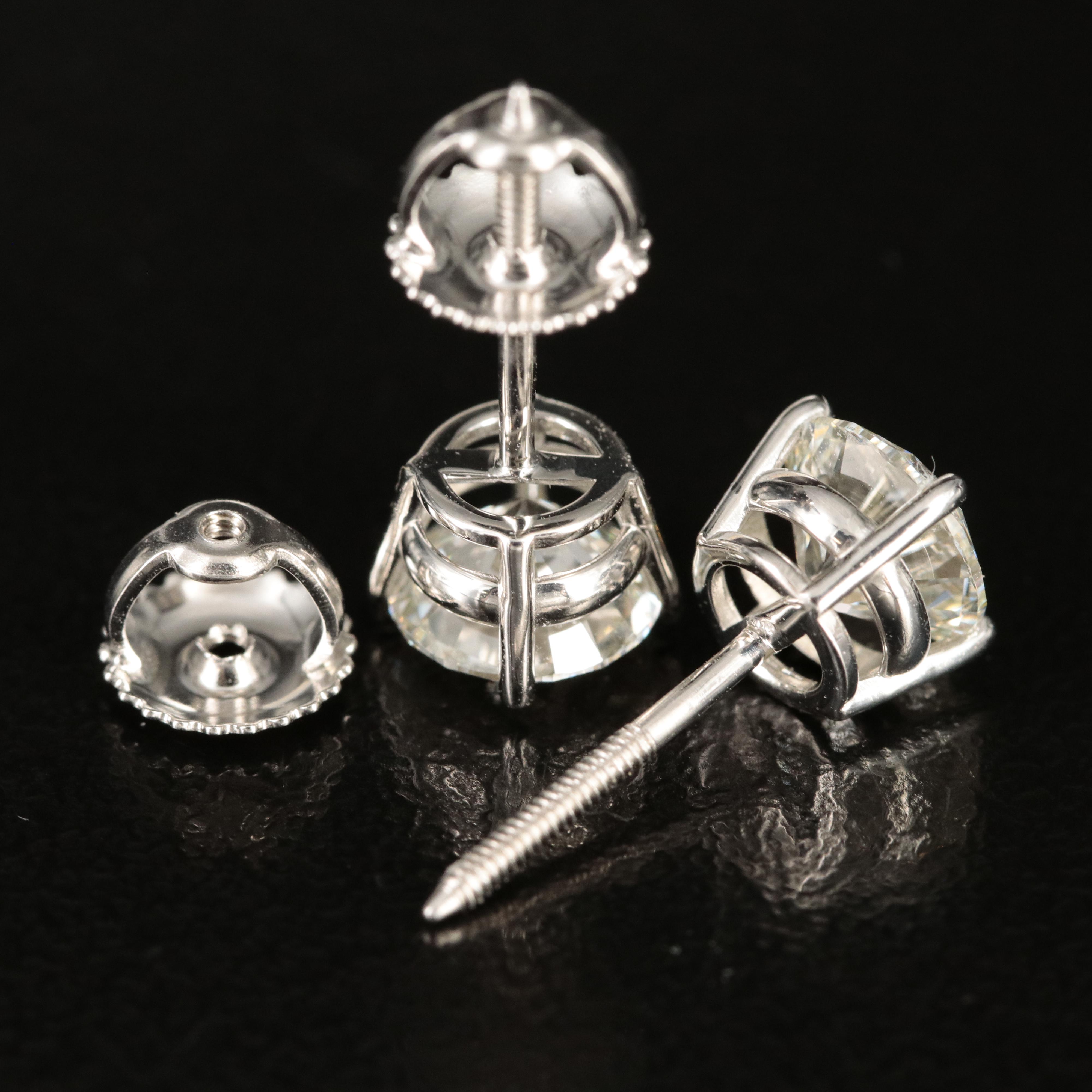 14K 1.94 CTW Lab Grown Diamond Stud Earrings