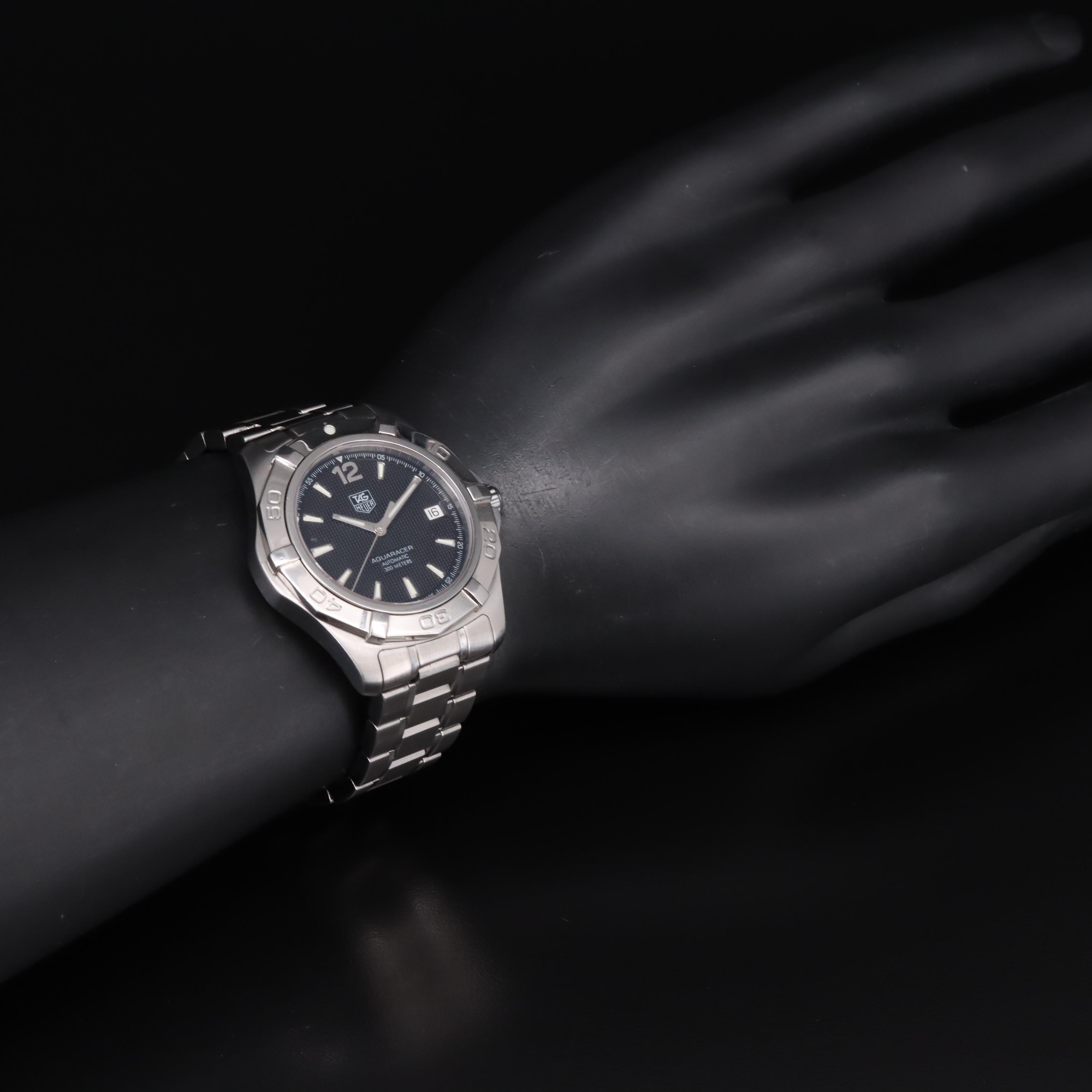 TAG Heuer Aquaracer Date Stainless Steel Automatic Watch