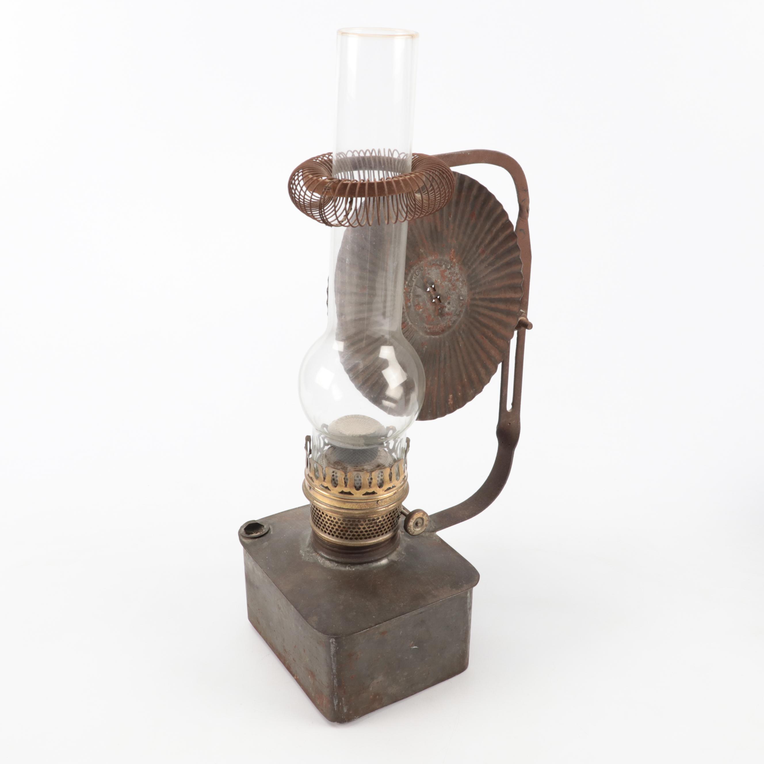 Tin Oil Lantern and Spice Box, Spice Jars with Tools and More