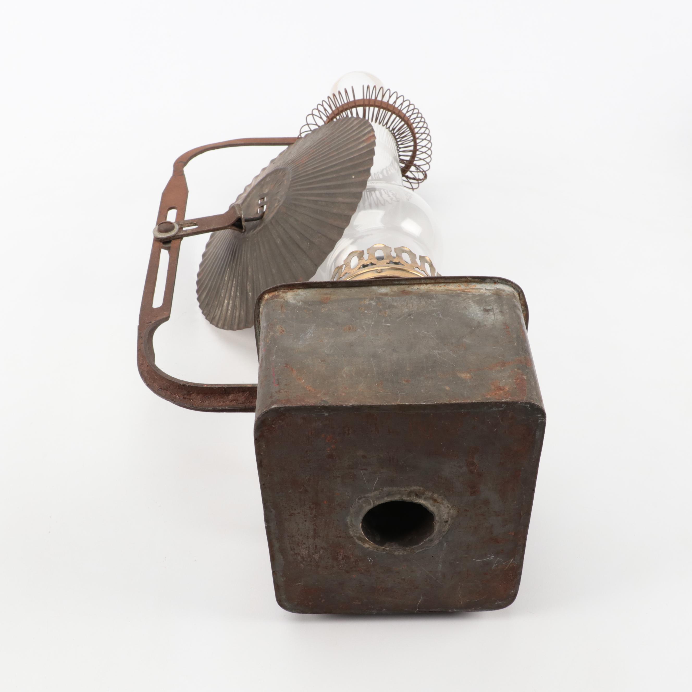 Tin Oil Lantern and Spice Box, Spice Jars with Tools and More