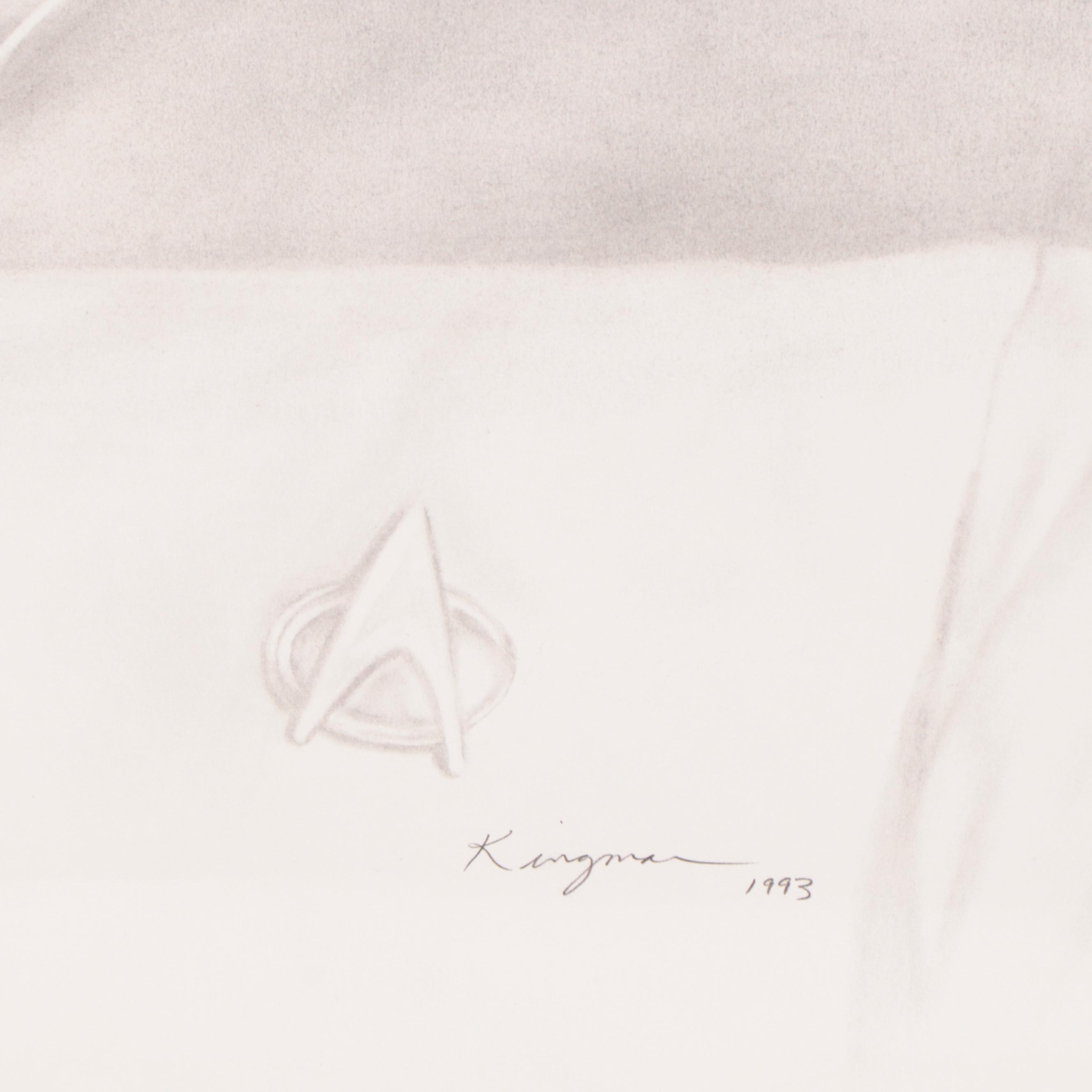 Offset Lithographs of Star Trek Portraits, 1993-94