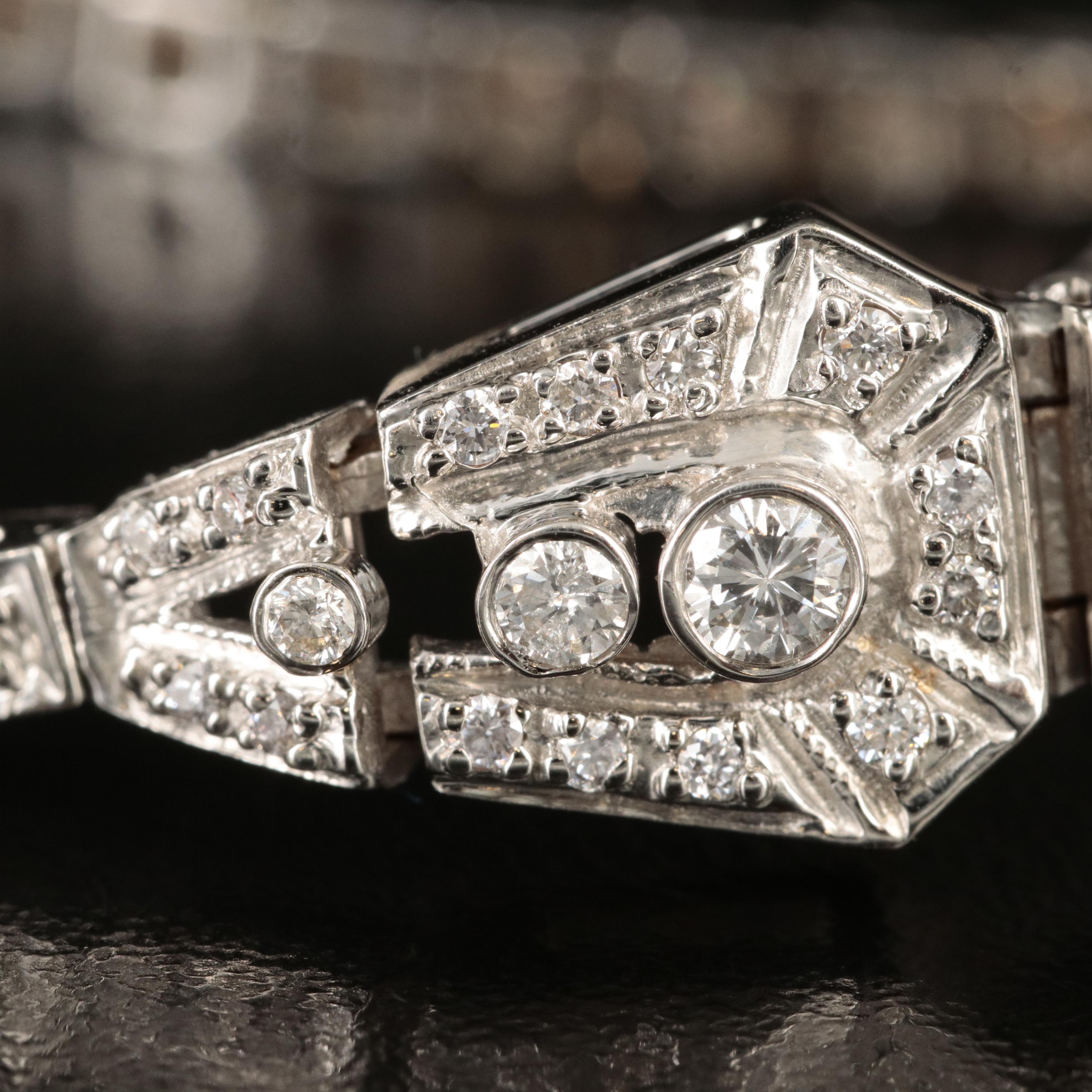 14K 1.87 CT Emerald and 1.09 CTW Diamond Bracelet