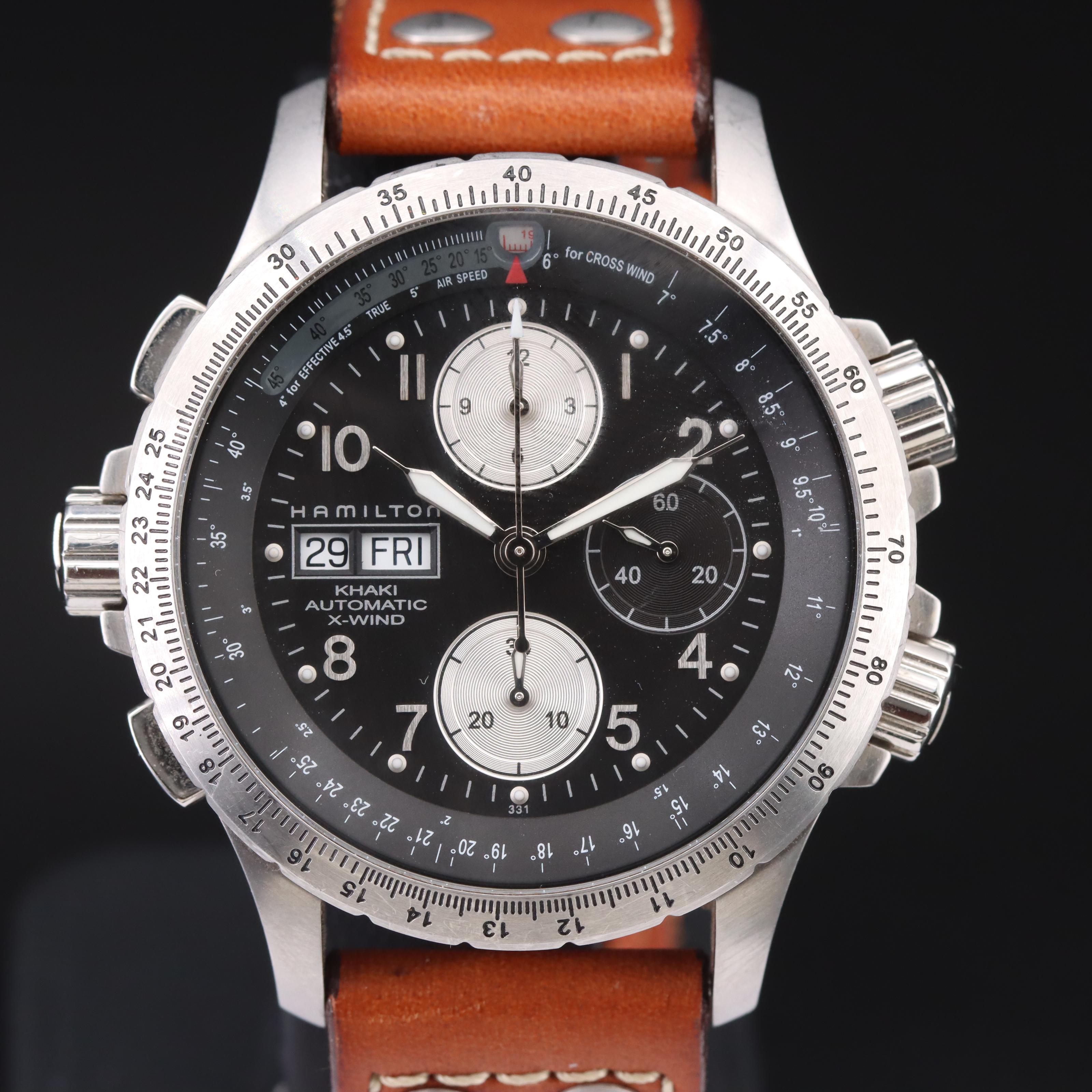 Hamilton Khaki X-Wind Pilot's Chronograph Watch