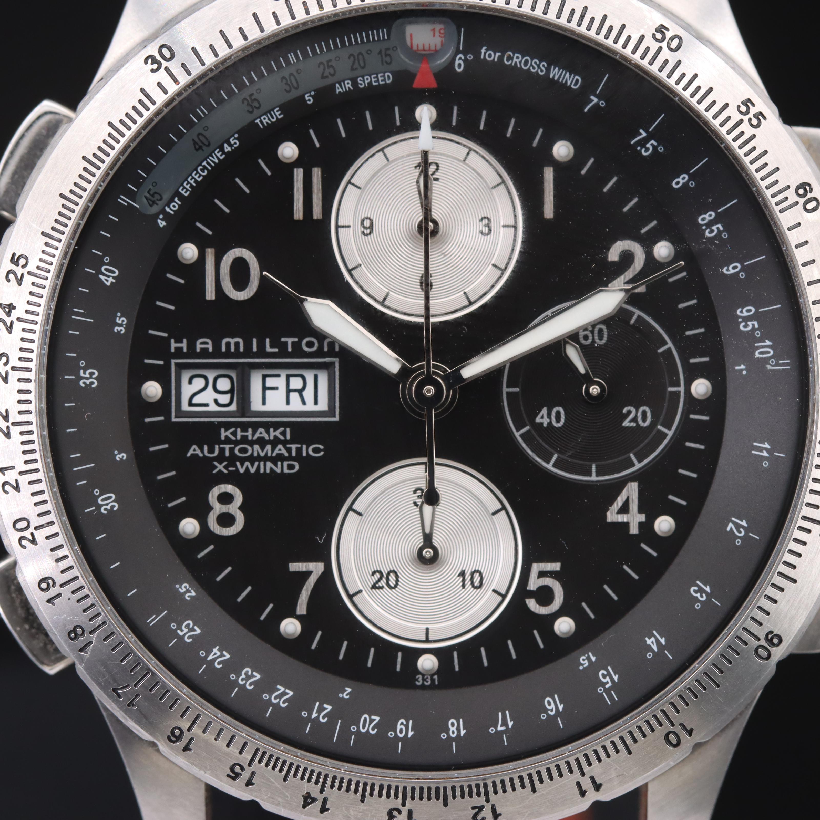 Hamilton Khaki X-Wind Pilot's Chronograph Watch