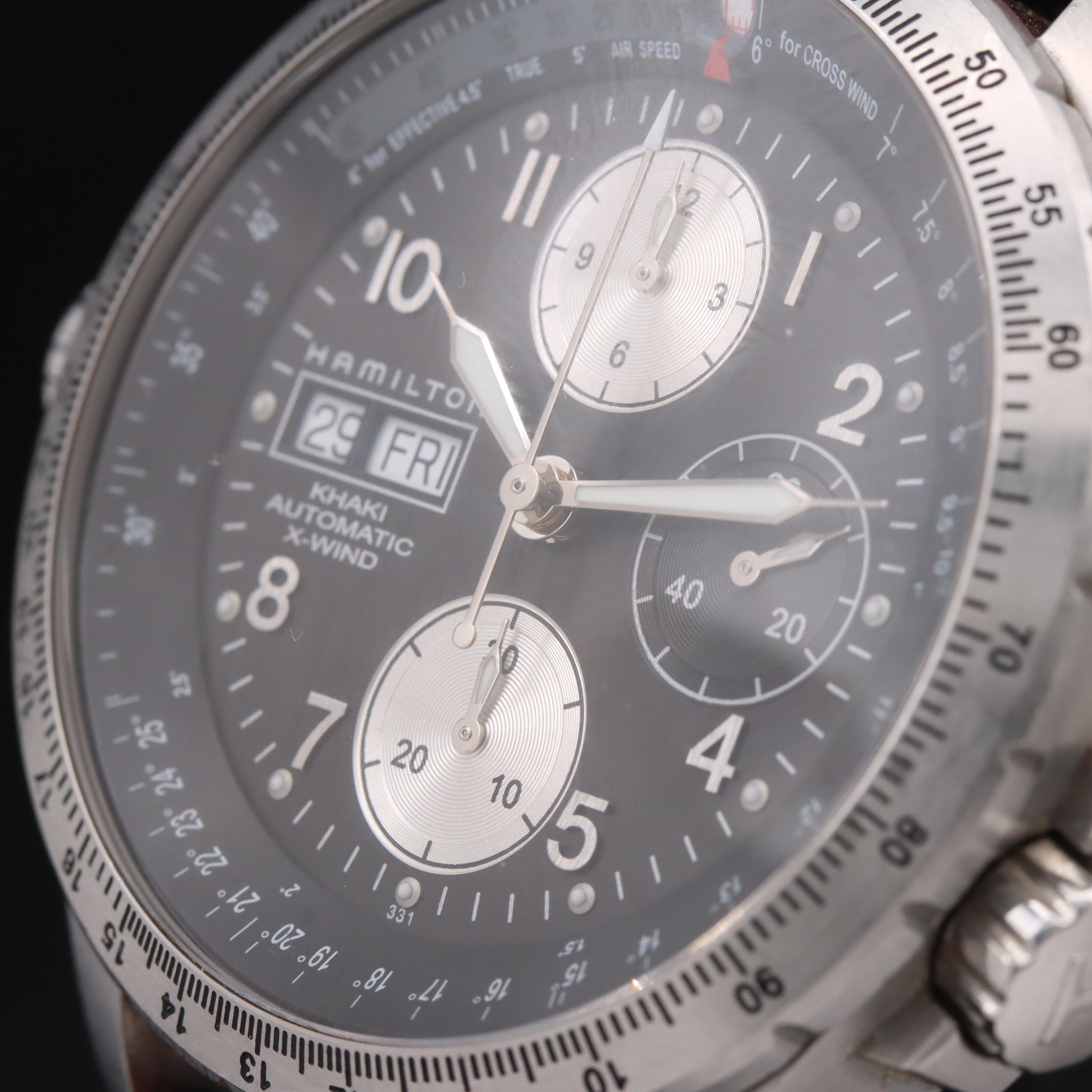 Hamilton Khaki X-Wind Pilot's Chronograph Watch