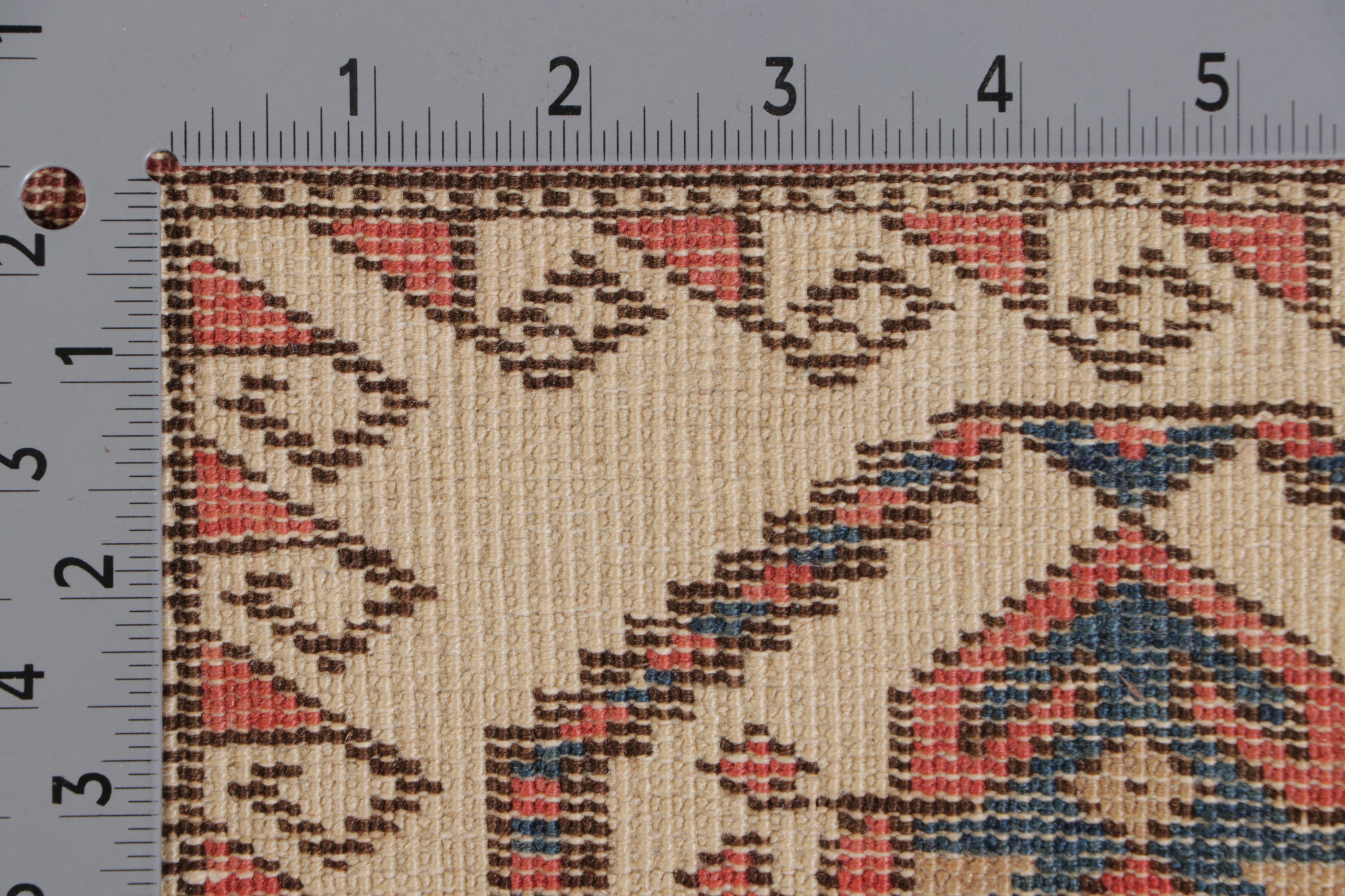 3'10 x 5'11 Antique Hand-Knotted Caucasian Shirvan Prayer Rug, Dated 1913