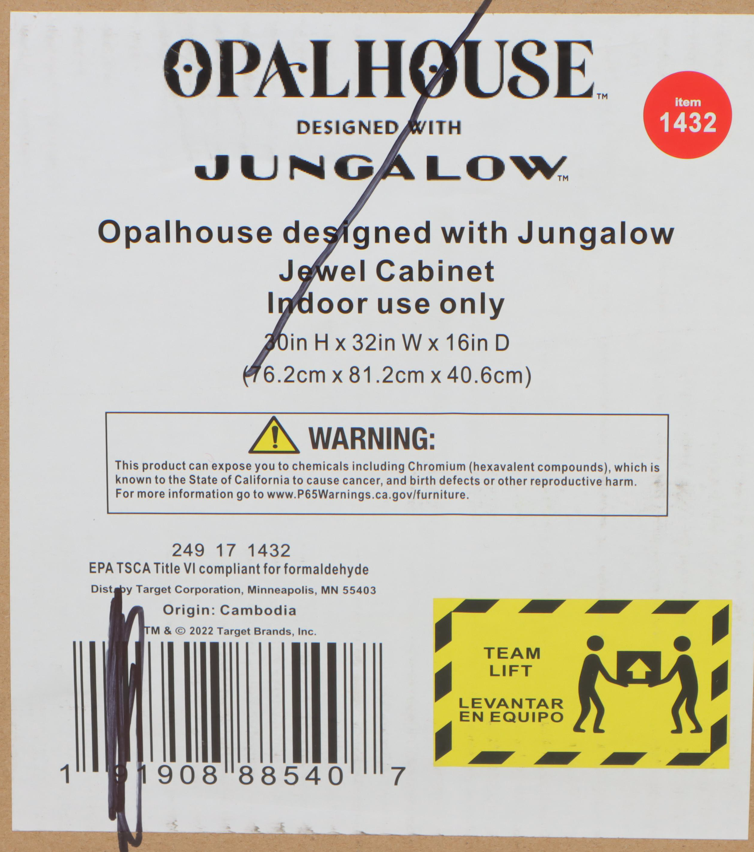 Opalhouse With Jungalow Serra Jewel Cabinet