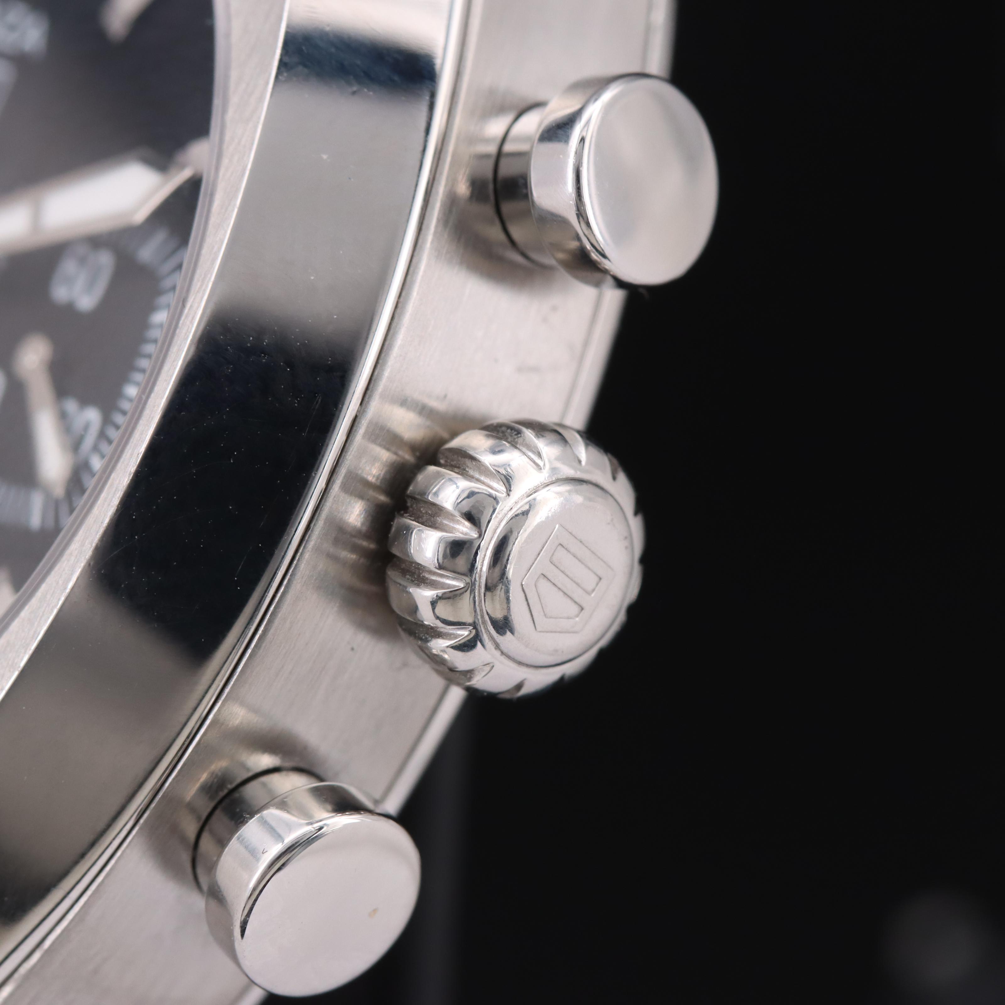 TAG Heuer Monza Stainless Steel Chronograph Automatic Watch