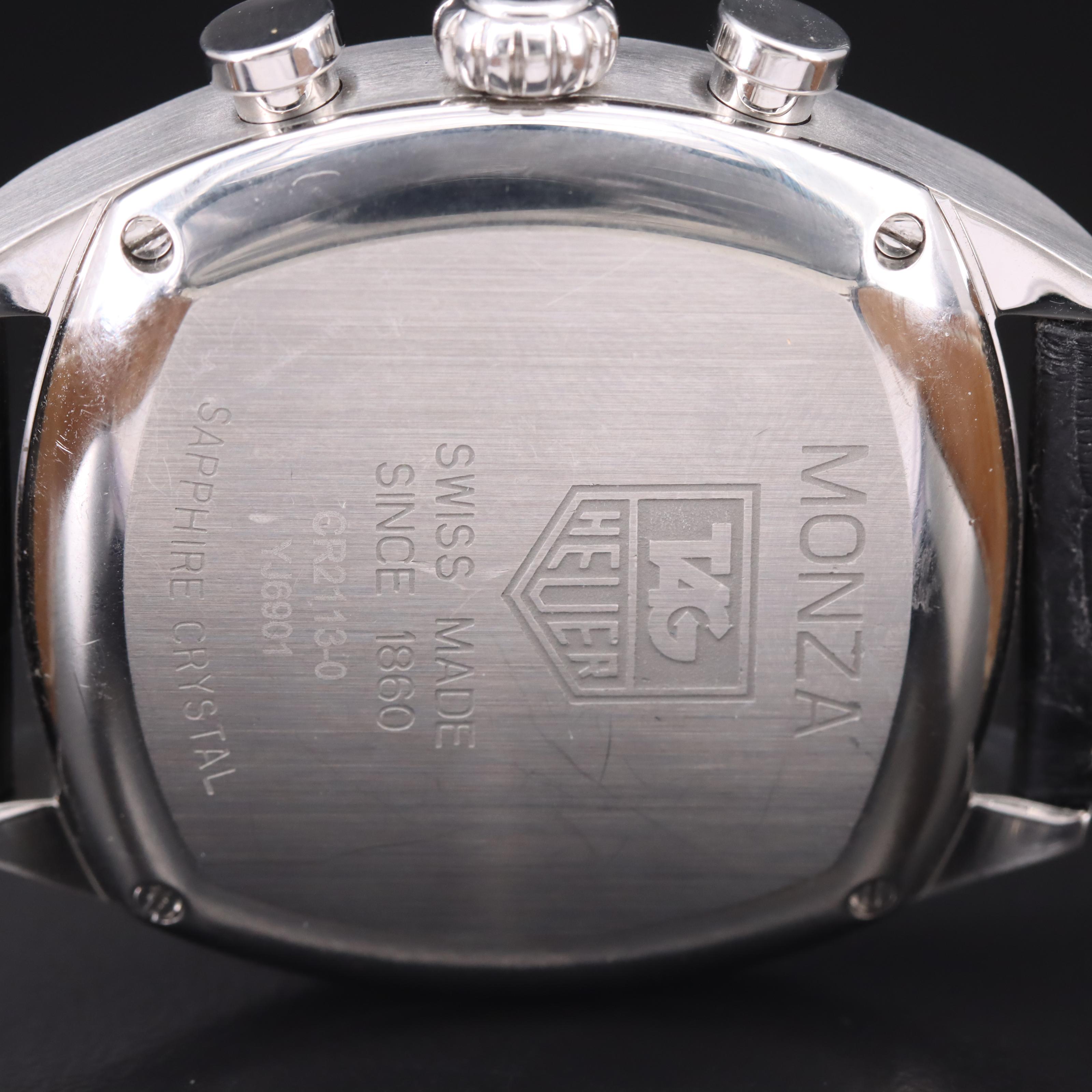 TAG Heuer Monza Stainless Steel Chronograph Automatic Watch