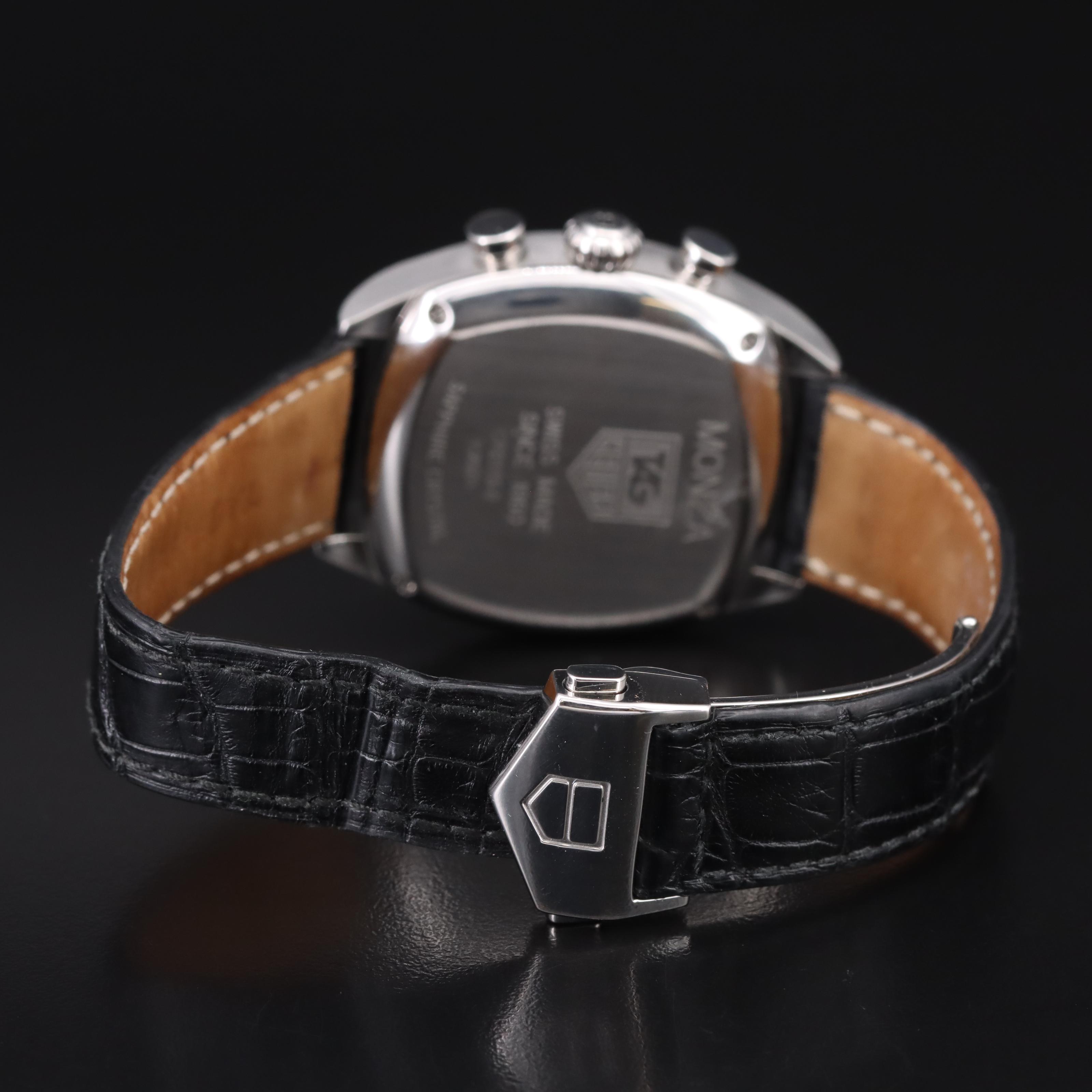 TAG Heuer Monza Stainless Steel Chronograph Automatic Watch