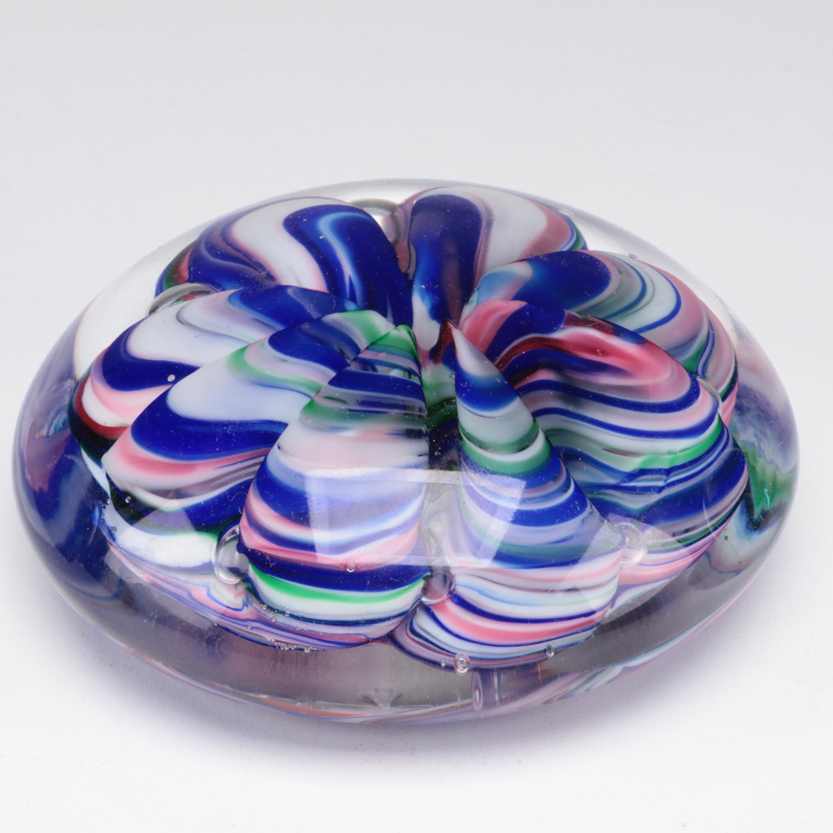 Joe St. Clair and Other Blown Glass Paperweights