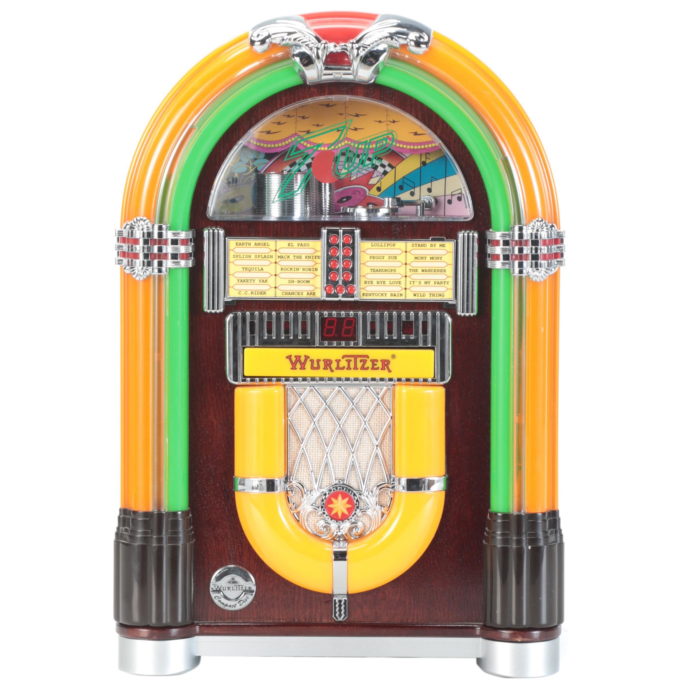 Wurlitzer WR-18 Jukebox Shaped CD Player/FM Radio, 2003