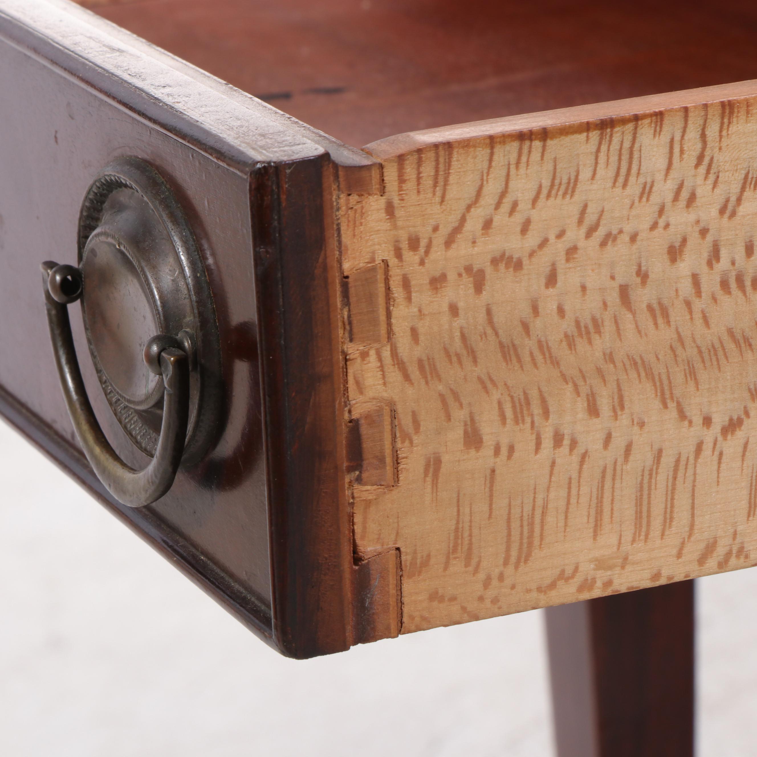 Federal Style Mahogany Games Table, Early to Mid 20th Century