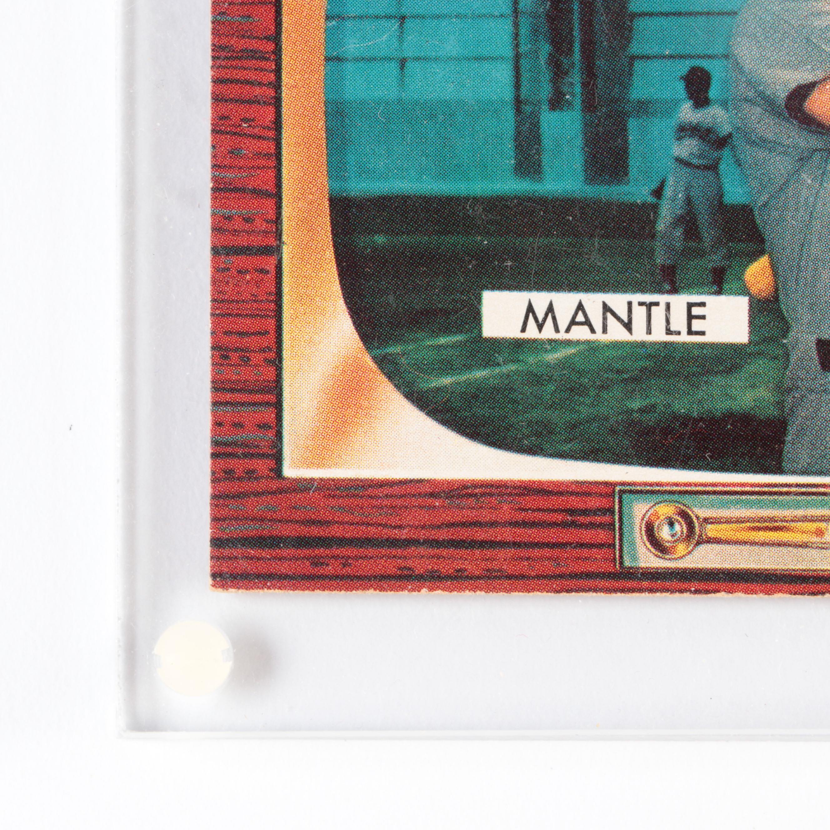 1955 Bowman Mickey Mantle #202 New York Yankees Baseball Card