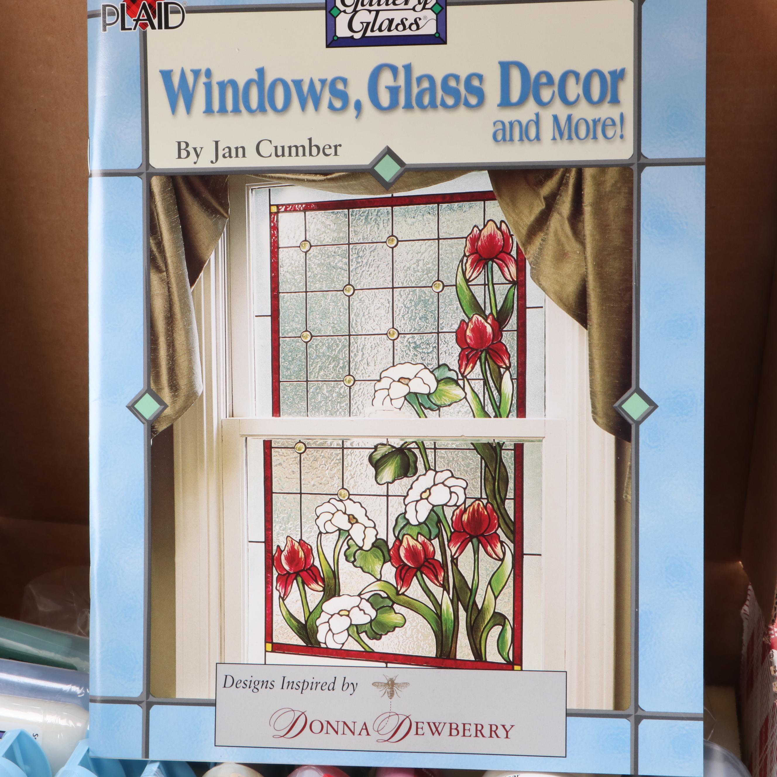 Art Supply Collection with Canvases, Brushes, Window Paint and More