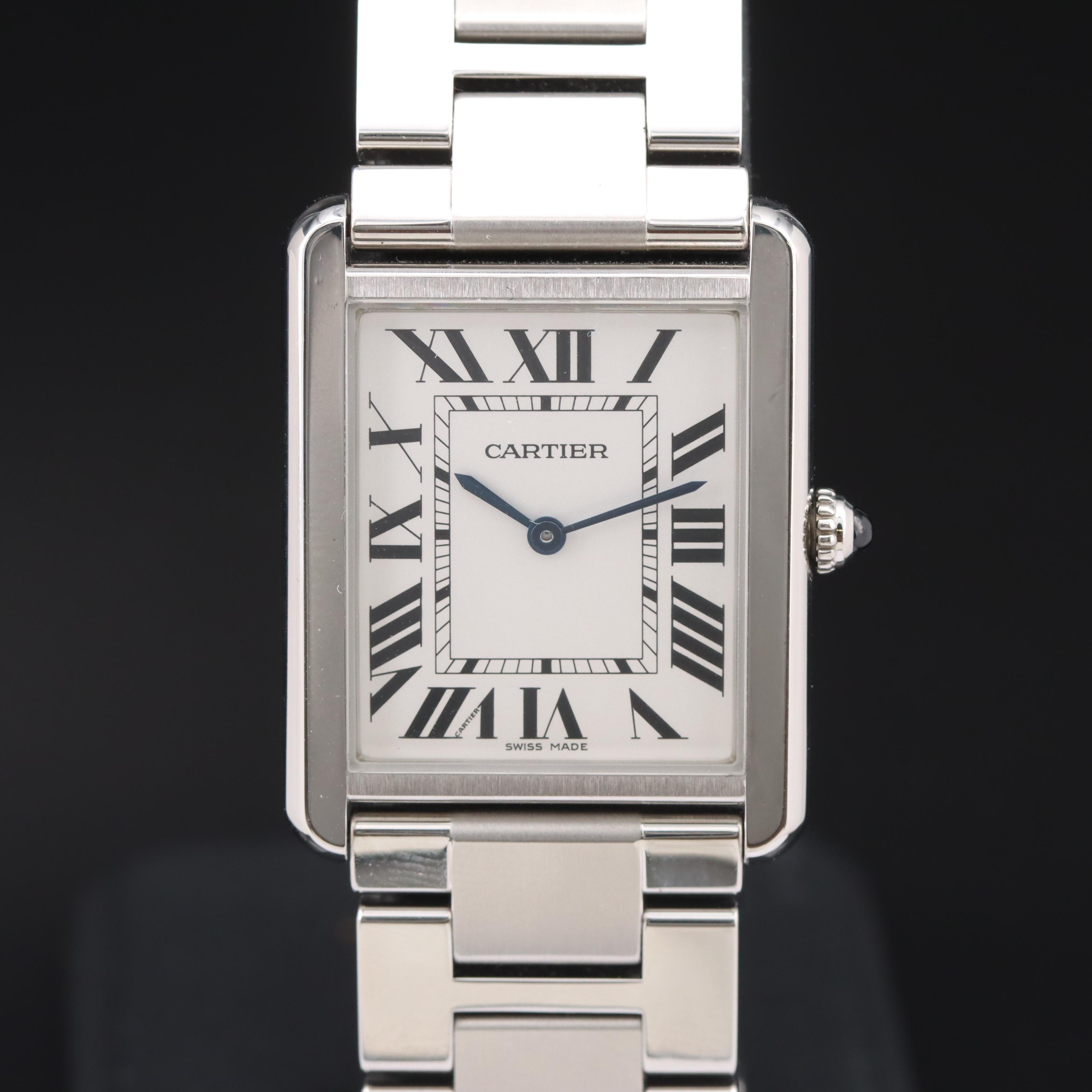 Cartier Tank Solo Large Stainless Steel Watch