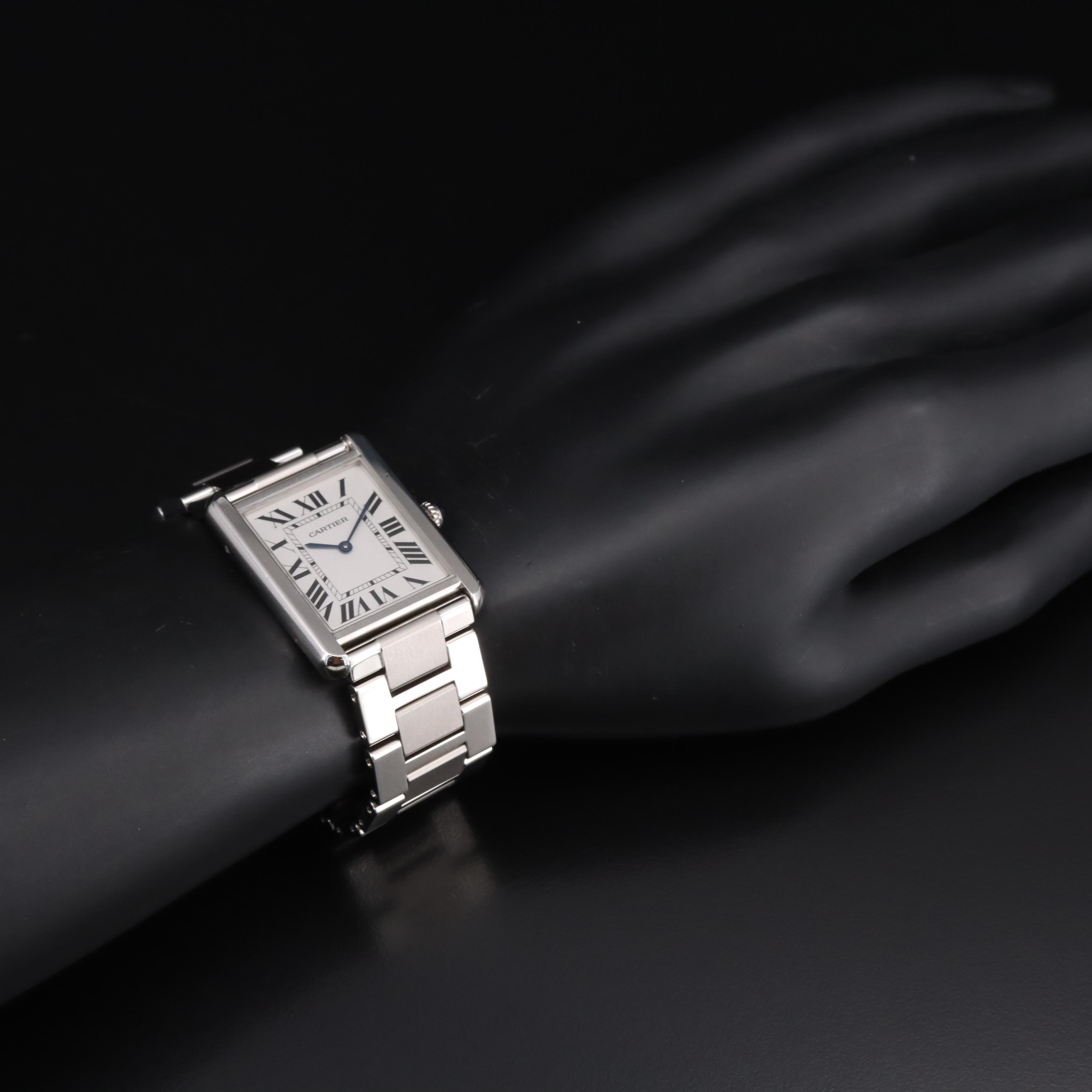 Cartier Tank Solo Large Stainless Steel Watch