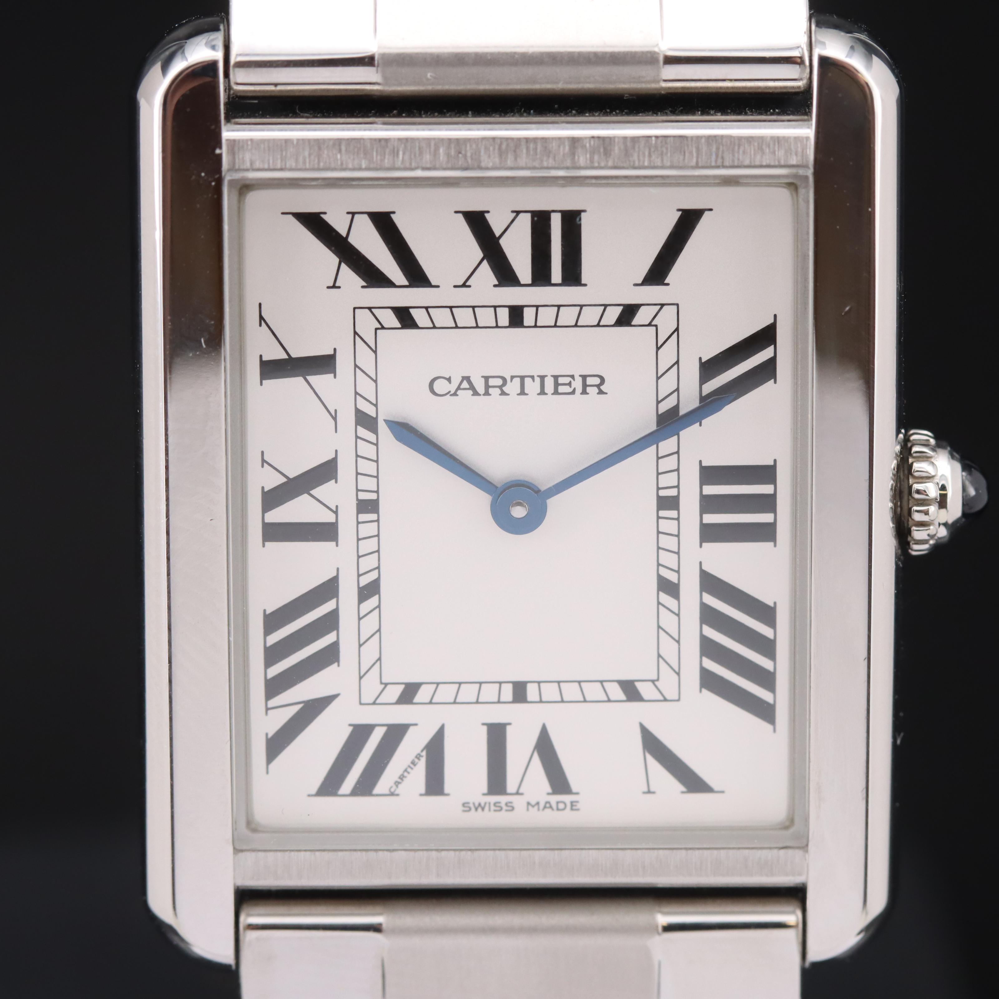 Cartier Tank Solo Large Stainless Steel Watch