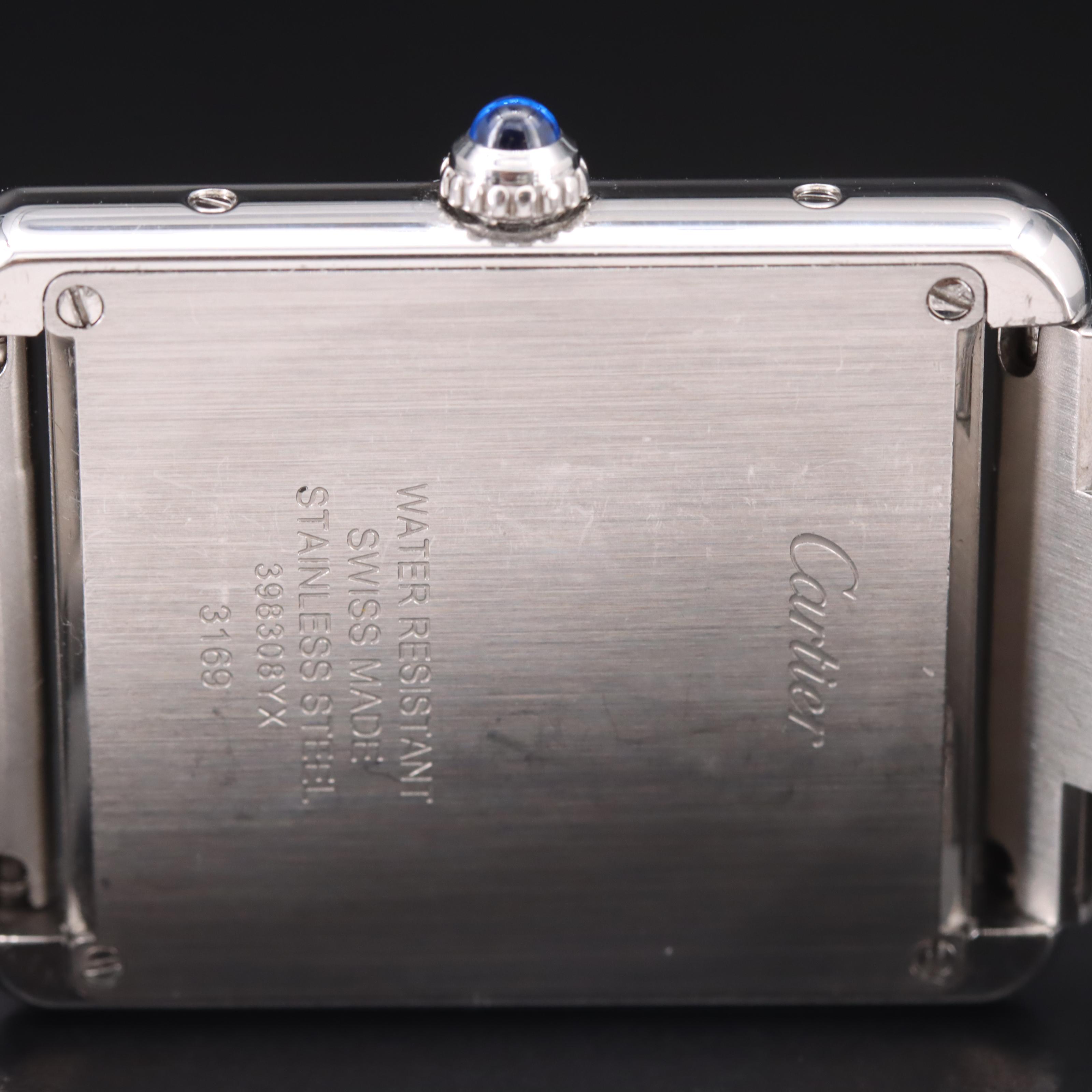 Cartier Tank Solo Large Stainless Steel Watch