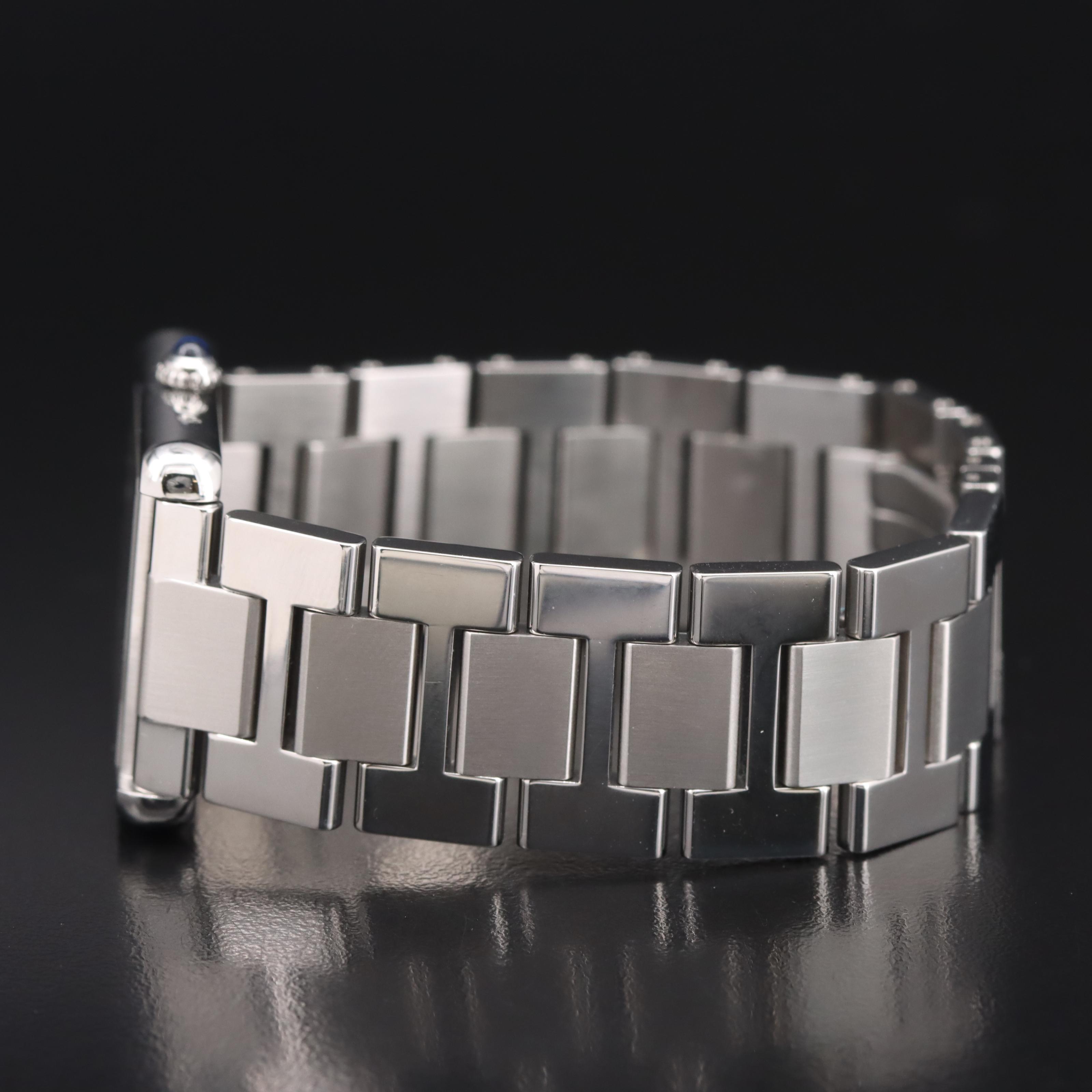 Cartier Tank Solo Large Stainless Steel Watch