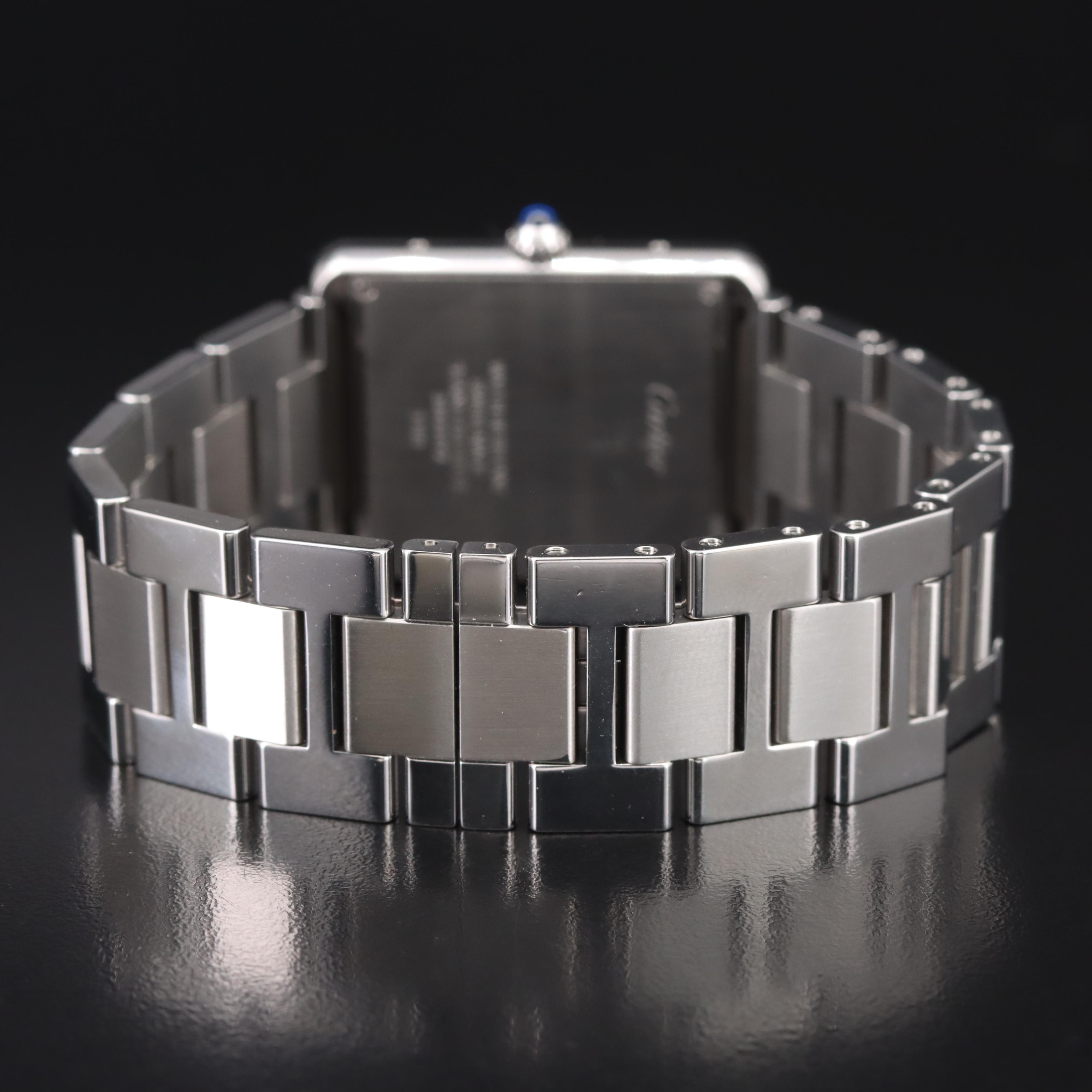 Cartier Tank Solo Large Stainless Steel Watch
